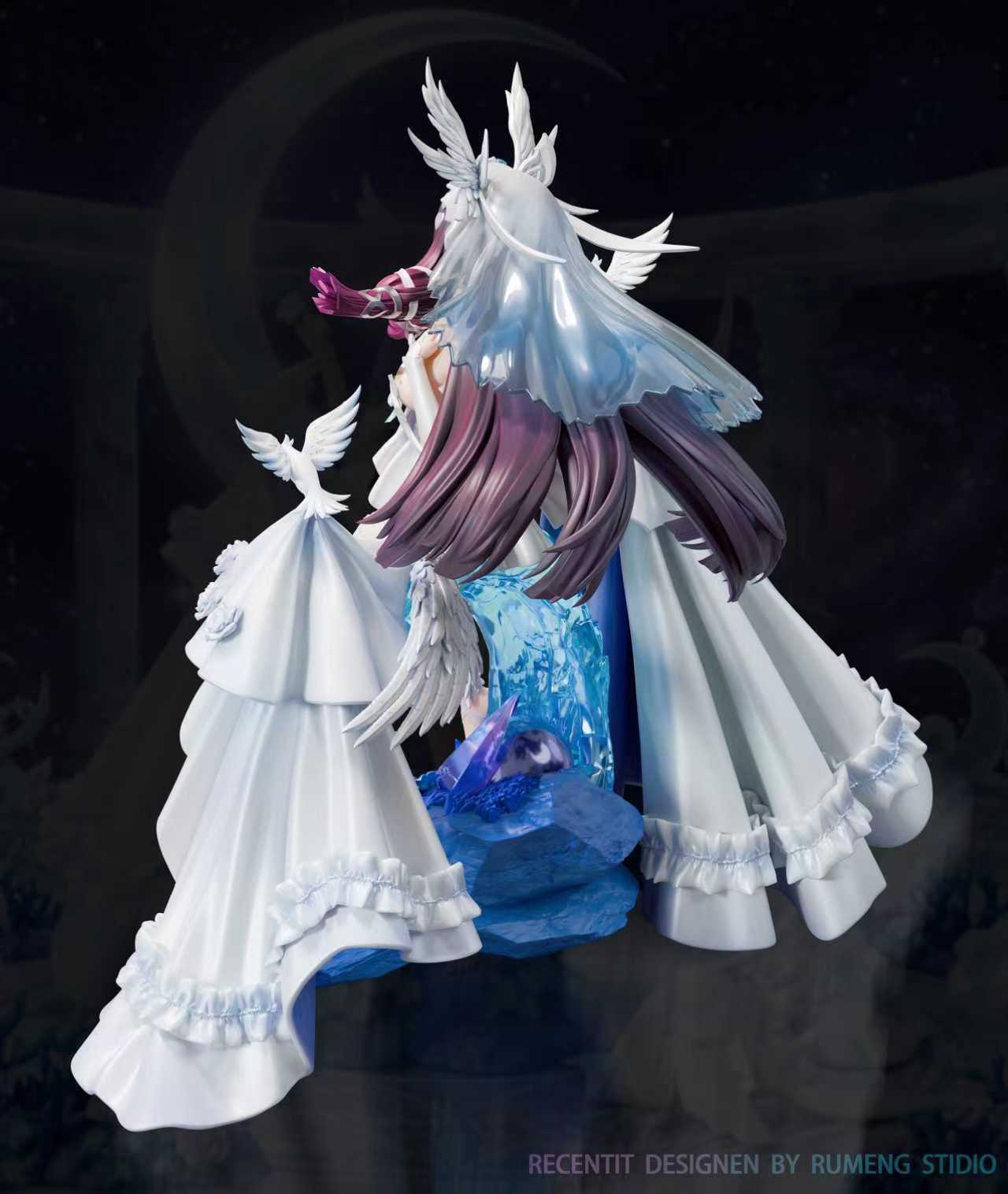【Pre-sale】1/6 Scale Wedding Dress Columbina Hyposelenia-RuMengShe Studio