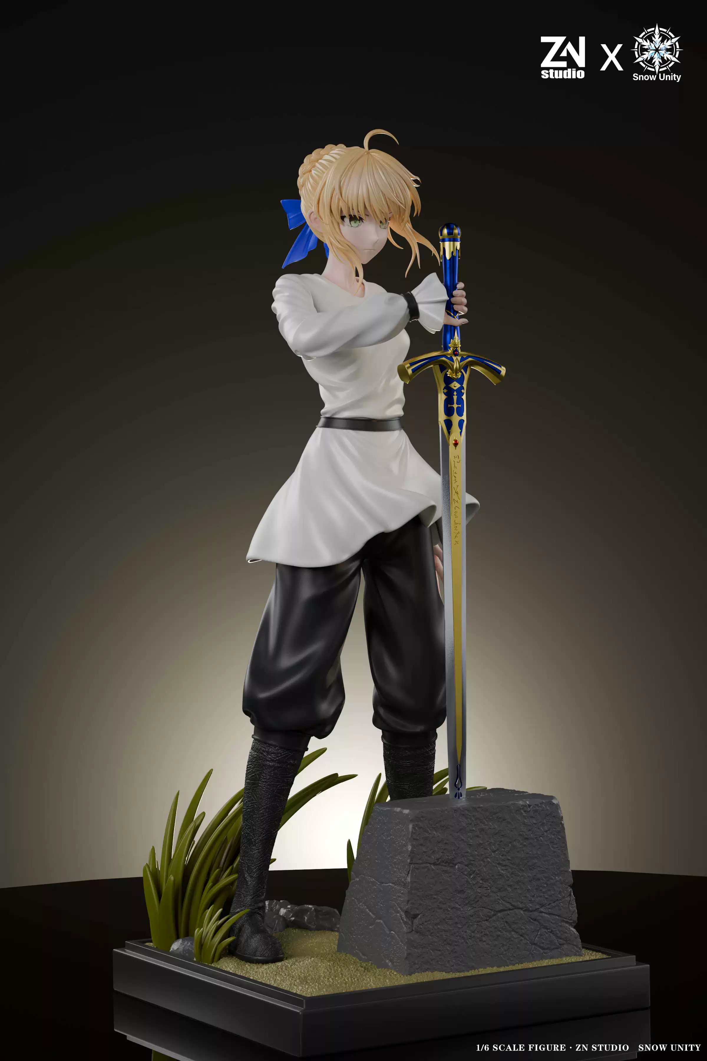 【Pre-sale】1/6 Scale Saber-Fate/Grand Order-Snow unity Studio × ZN Studio