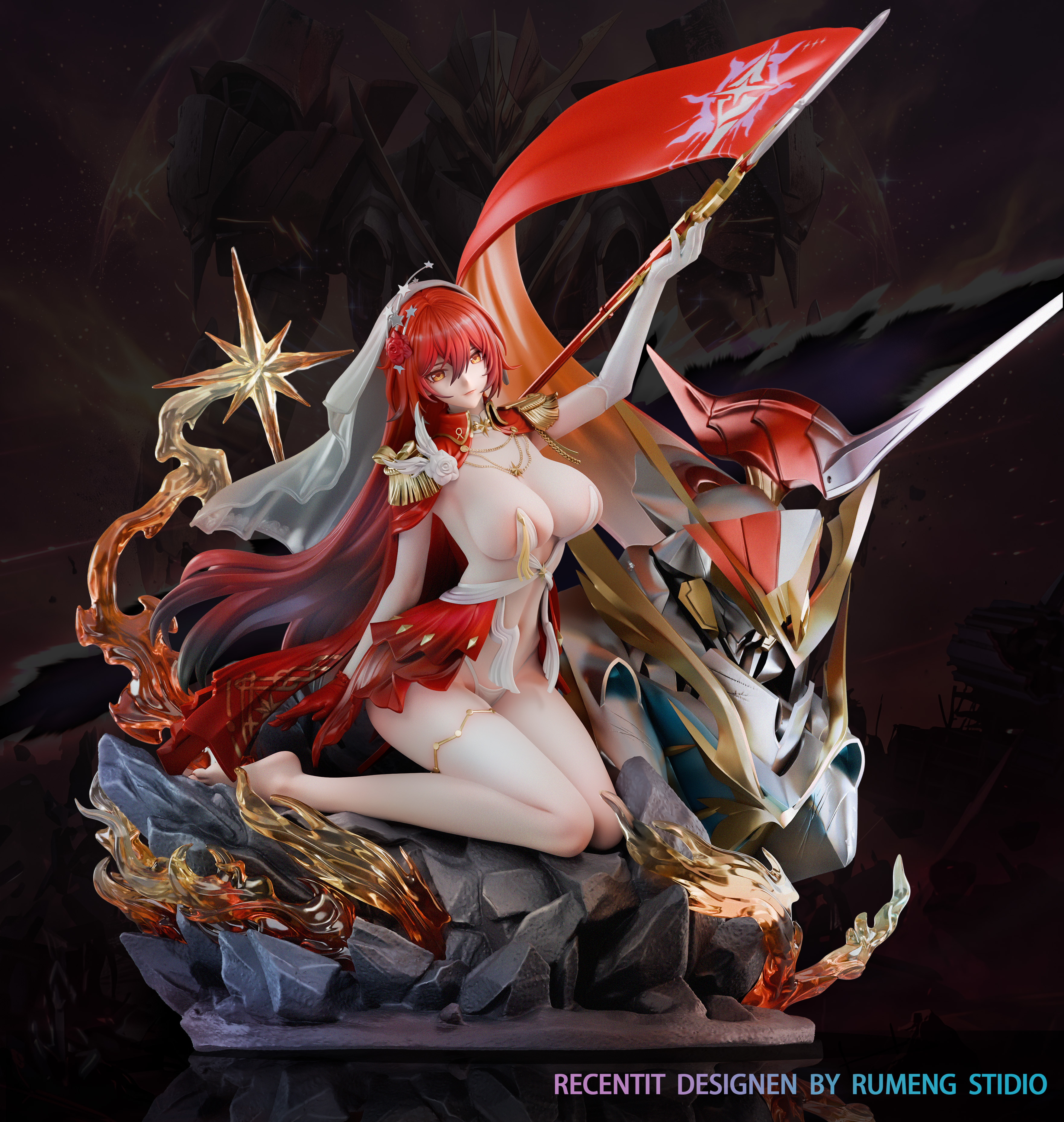 【Pre-sale】1/6 Scale Himeko-Honkai: Star Rail-RuMeng Studio