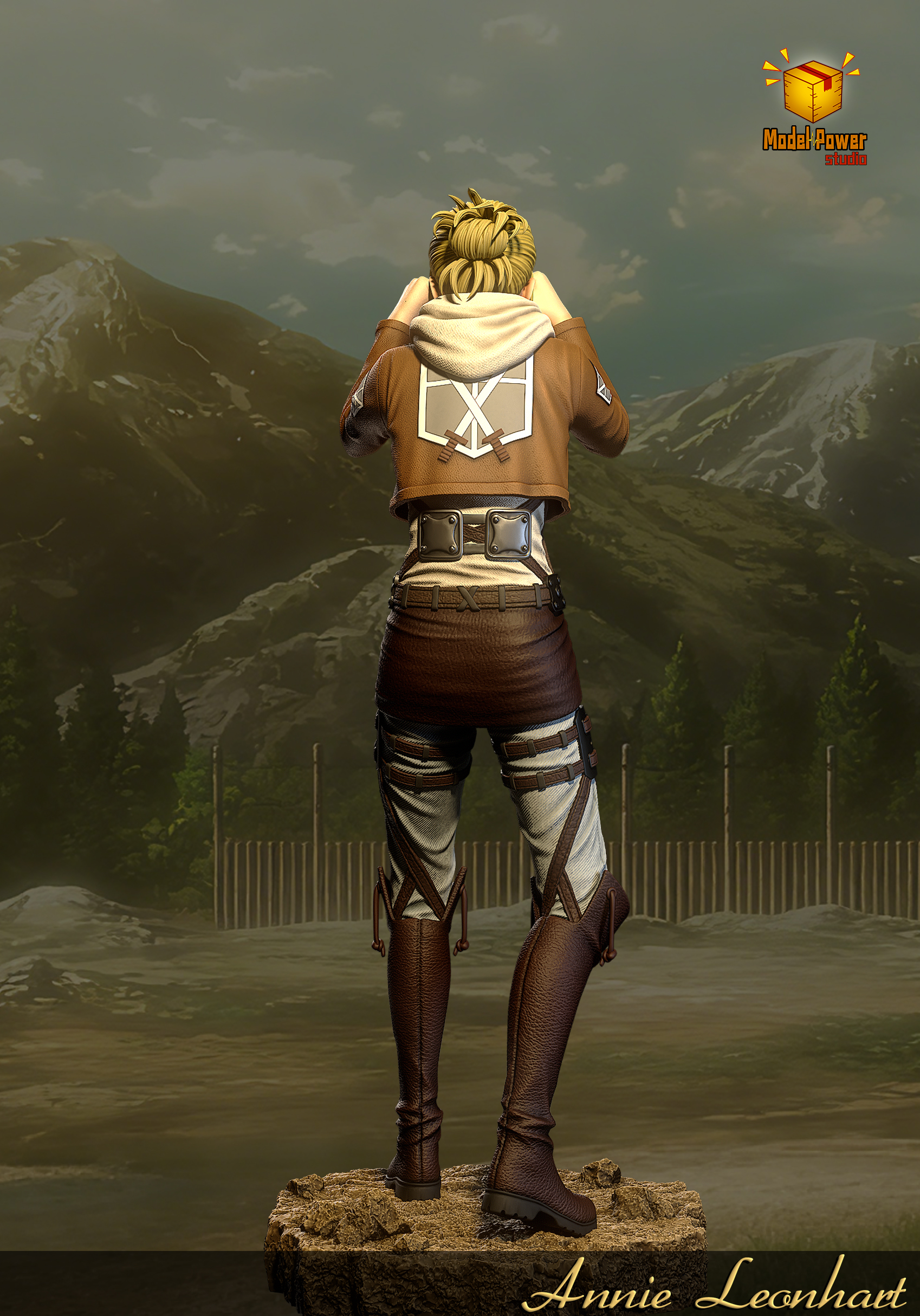 【Sold out】Fighting Pose Annie Leonhart-Model Power Studio