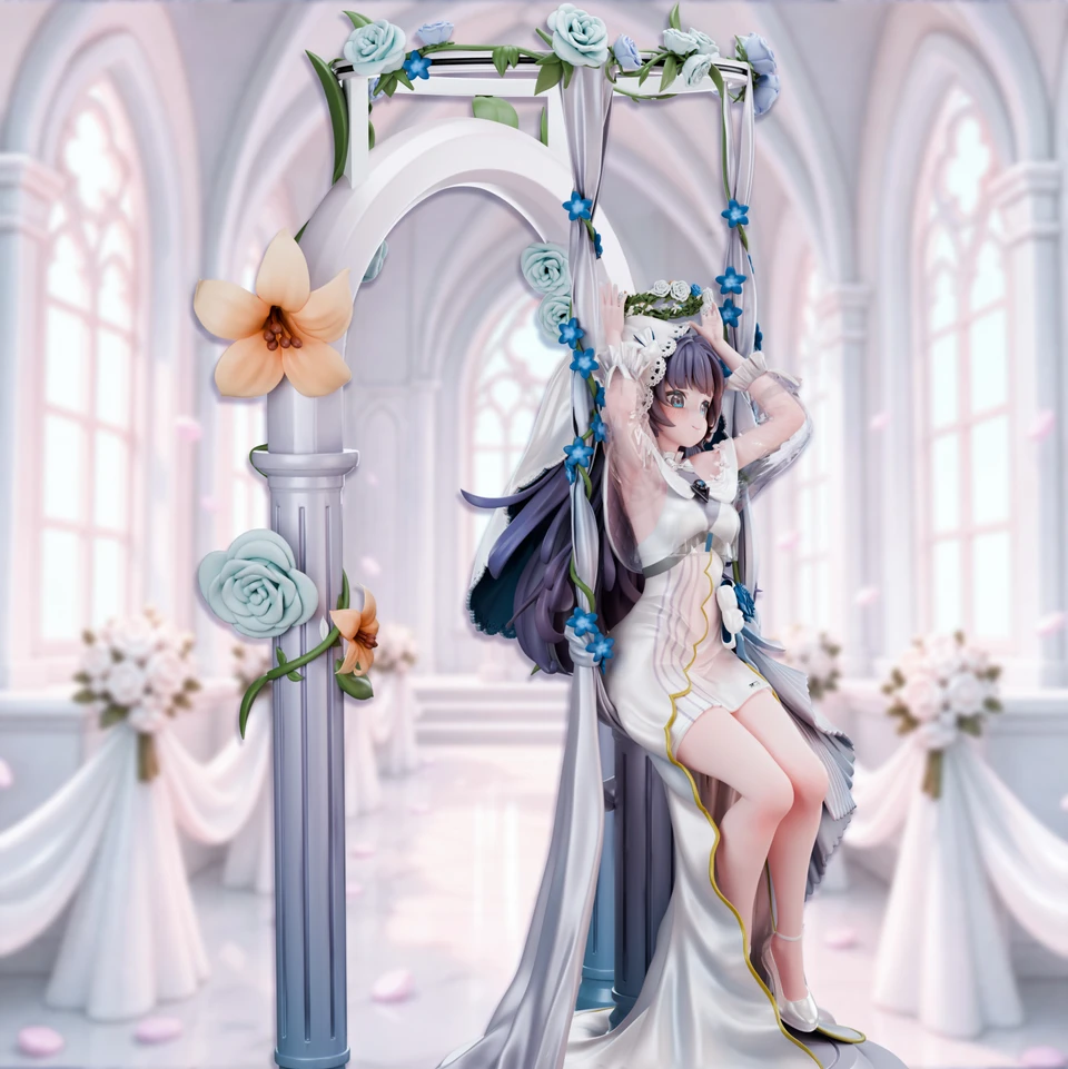 【Pre-sale】1/6 Scale Wedding Dress Hayase Yuka-Blue Archive-Alice21 Studio