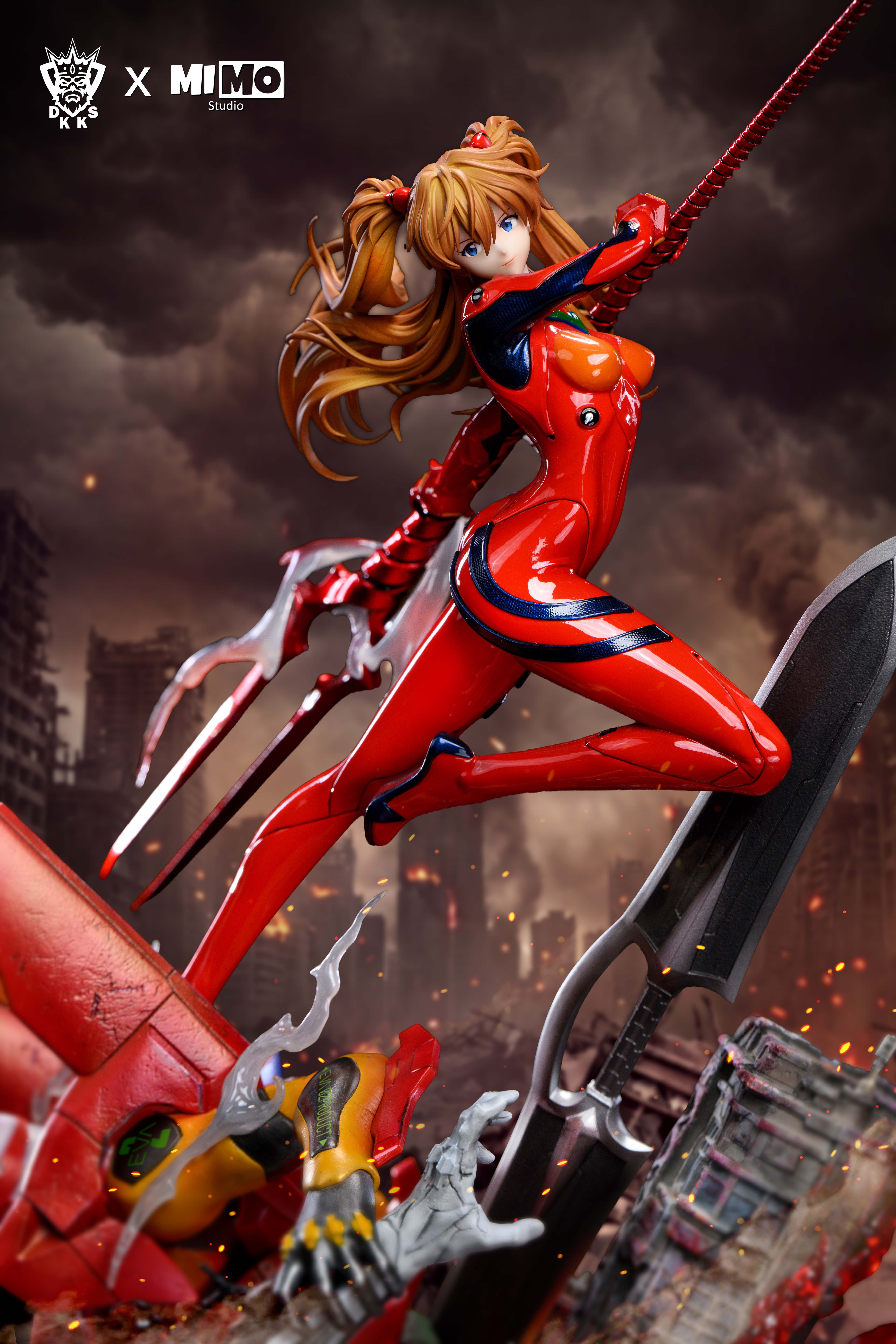 【Pre-sale】1/6 Scale Asuka-EVA-Dark King and MIMO Studio