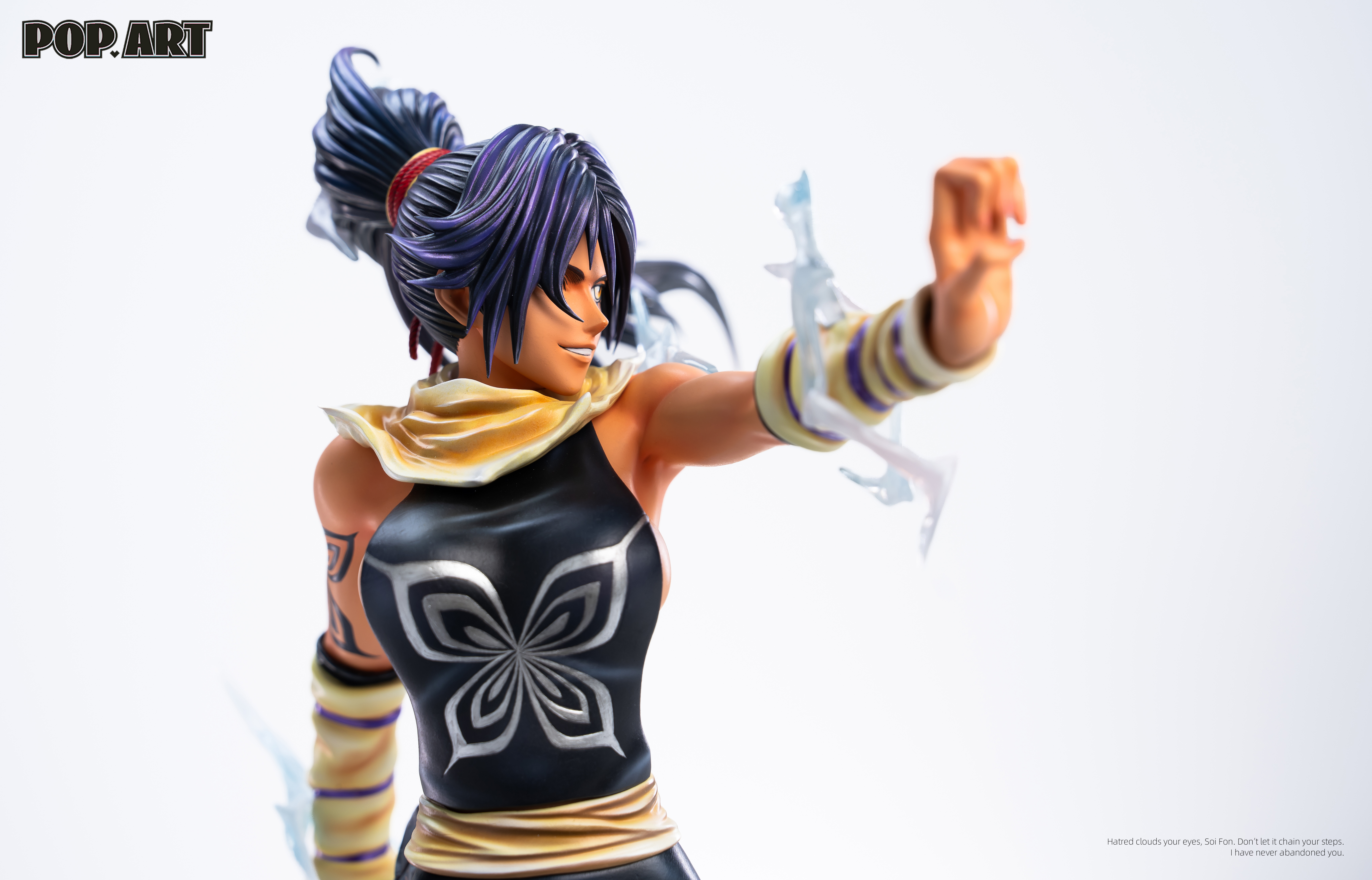 【Pre-sale】1/6 Scale Soi Fon and Shihouin Yoruichi-Bleach-POP.ART Studio
