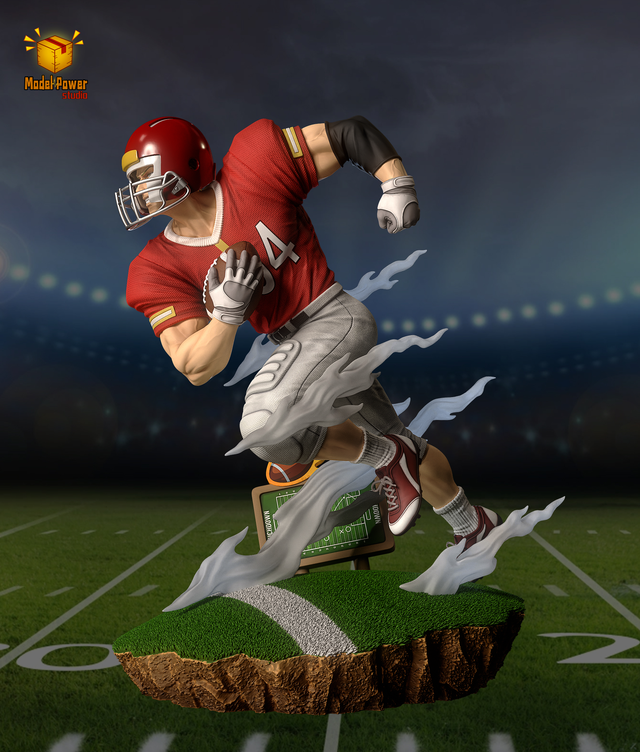 【Pre-sale】003 Rugby Player-Model Power Studio