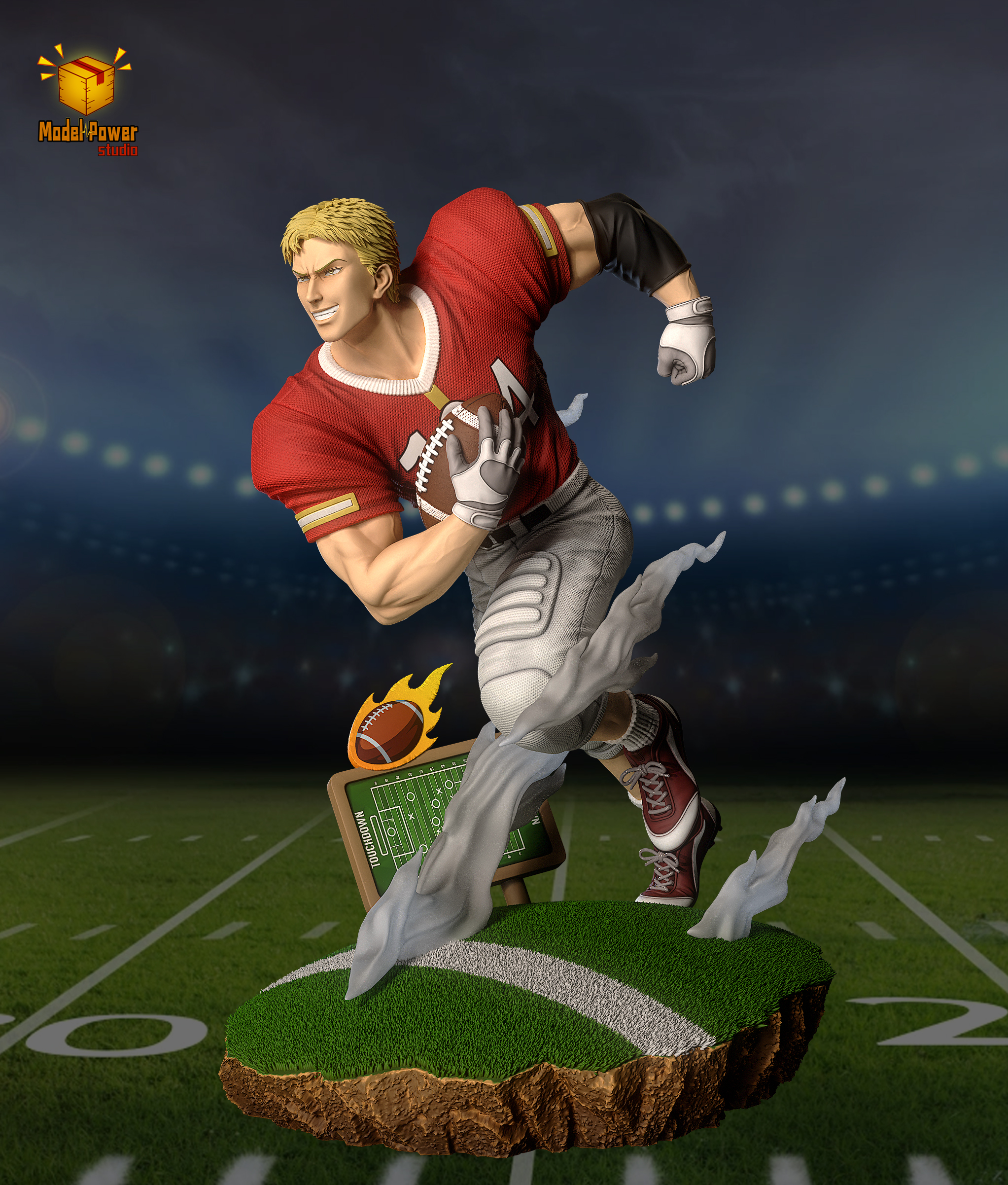 【Pre-sale】003 Rugby Player-Model Power Studio