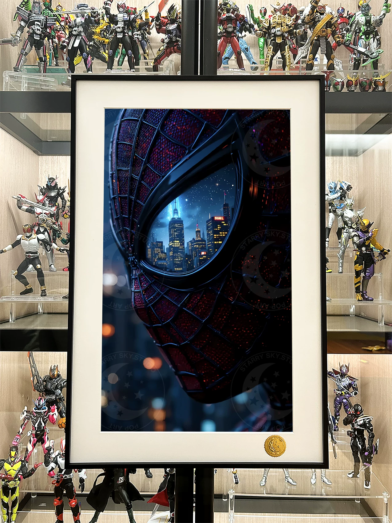 【Pre-sale】Decorative Painting of Night Spider-Man-XingKong Studio