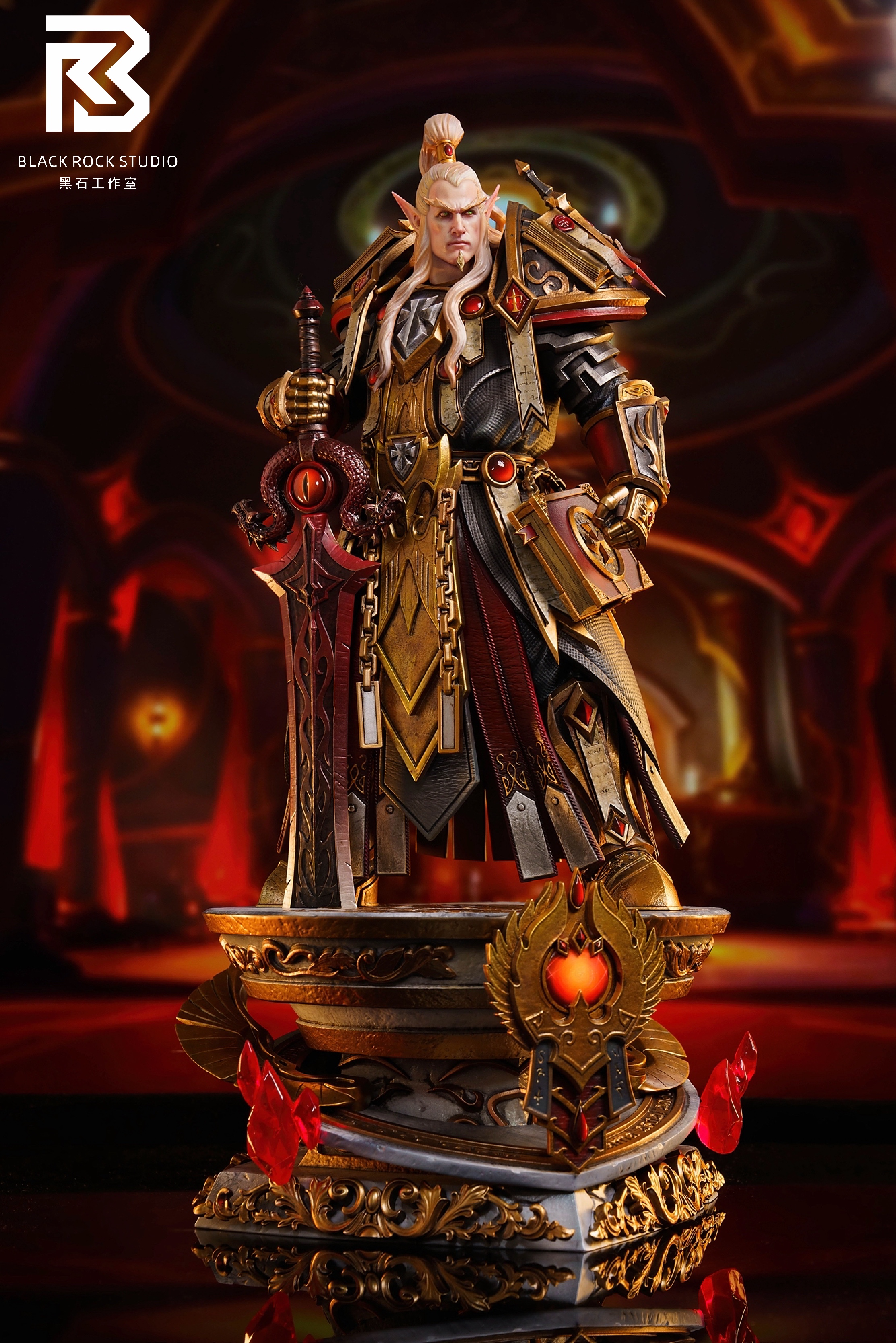 【Pre-sale】1/8 and 1/5 Scale Blood Elf Paladin T2 Judgment Armor-World of Warcraft-BRS Studio