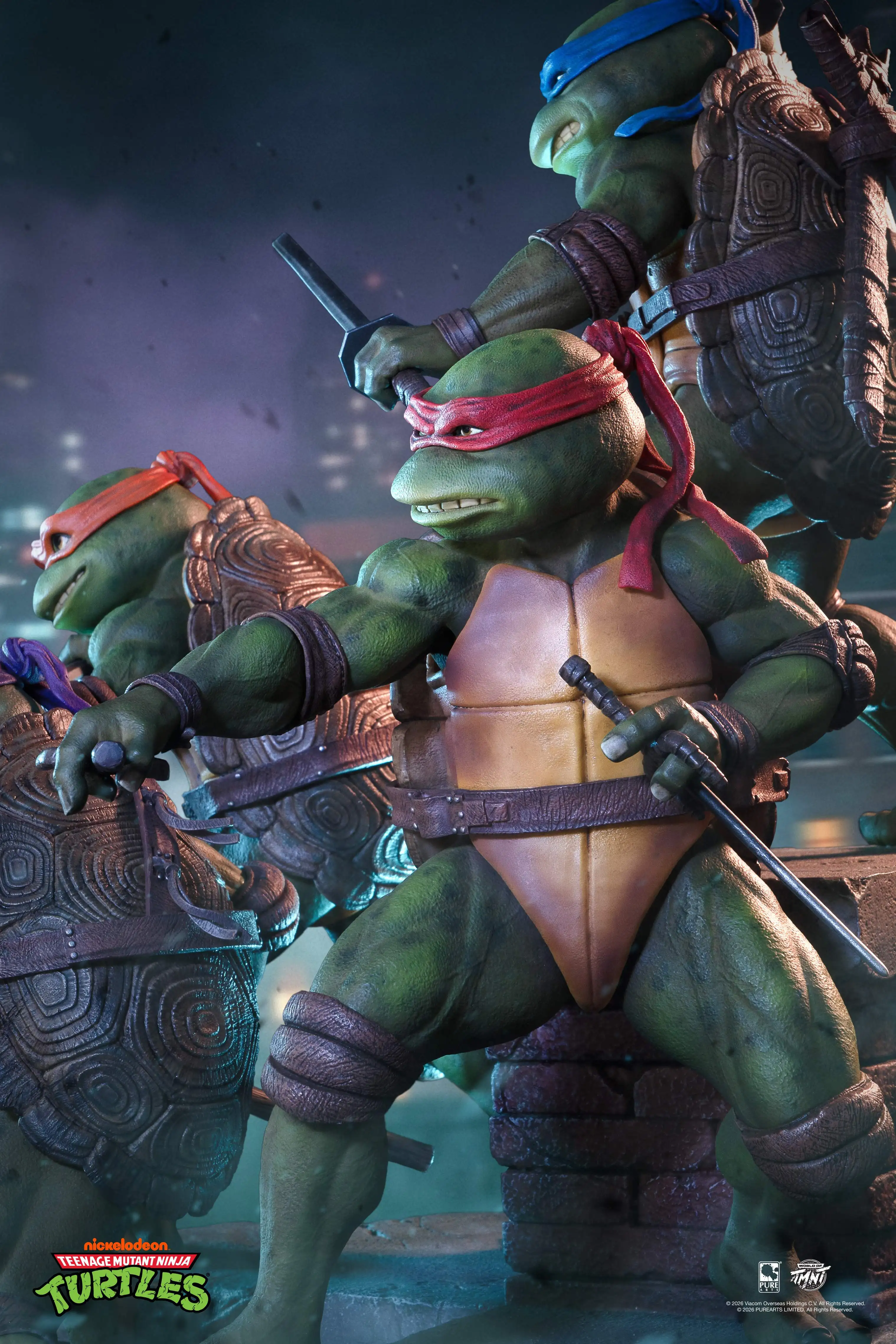 【Pre-sale】1/6 Scale MOVIE DIORAMA Teenage Mutant Ninja Turtles-Purearts Studio