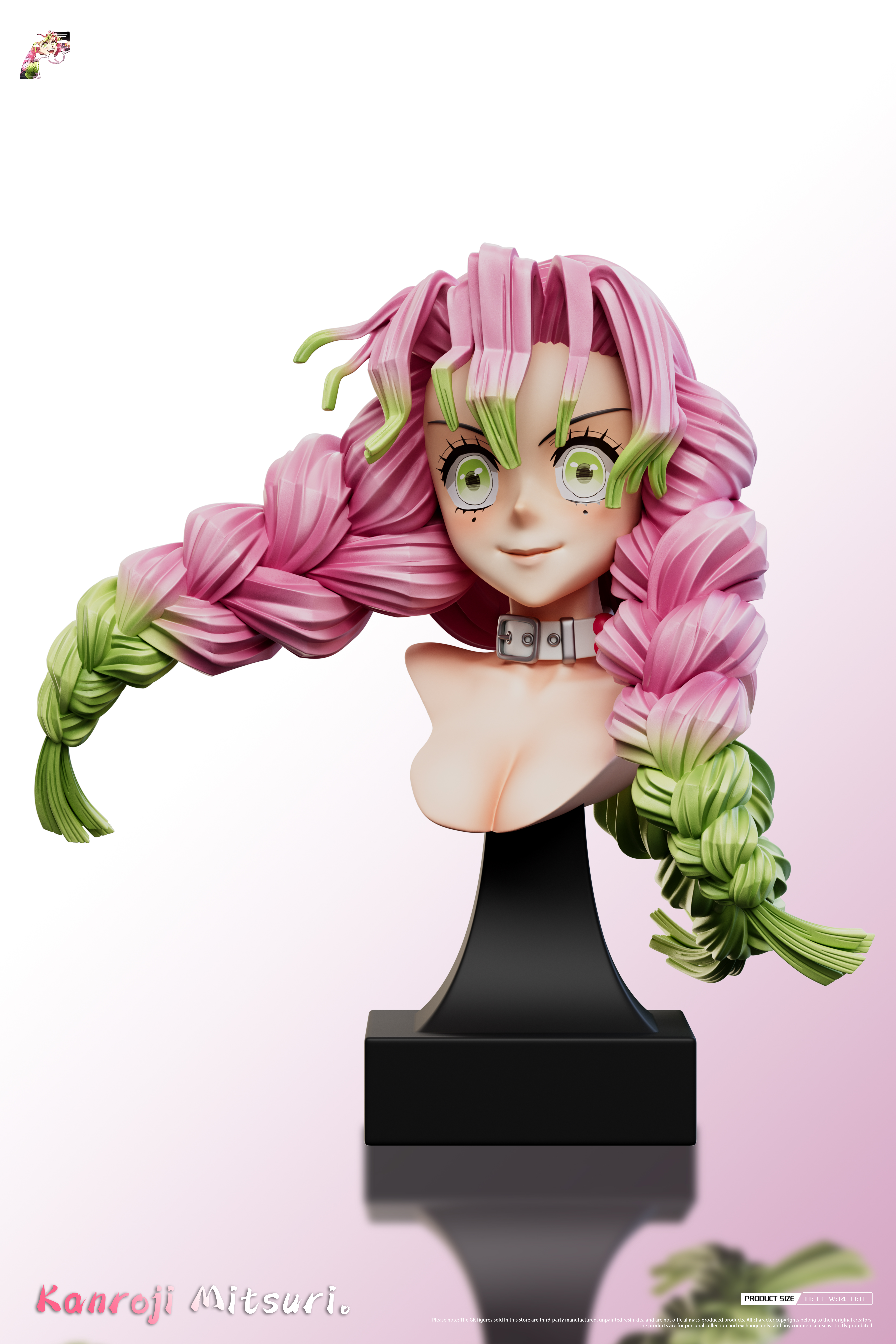【Pre-sale】1/6 Scale Kanroji Mitsuri-Demon Slayer-Biubiu Studio