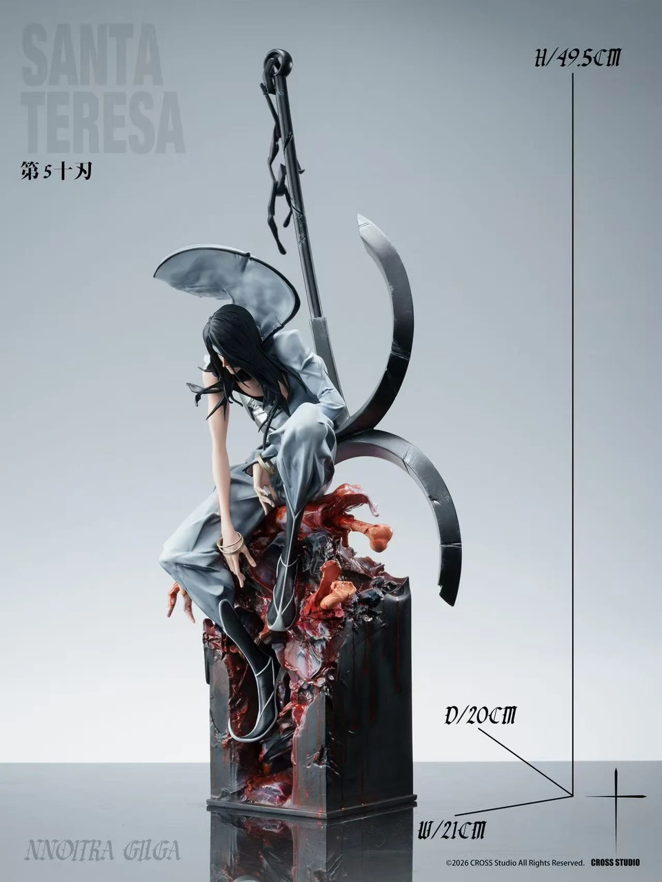 【Pre-sale】1/6 Scale Nnoitra Gilga-Bleach-Cross Studio