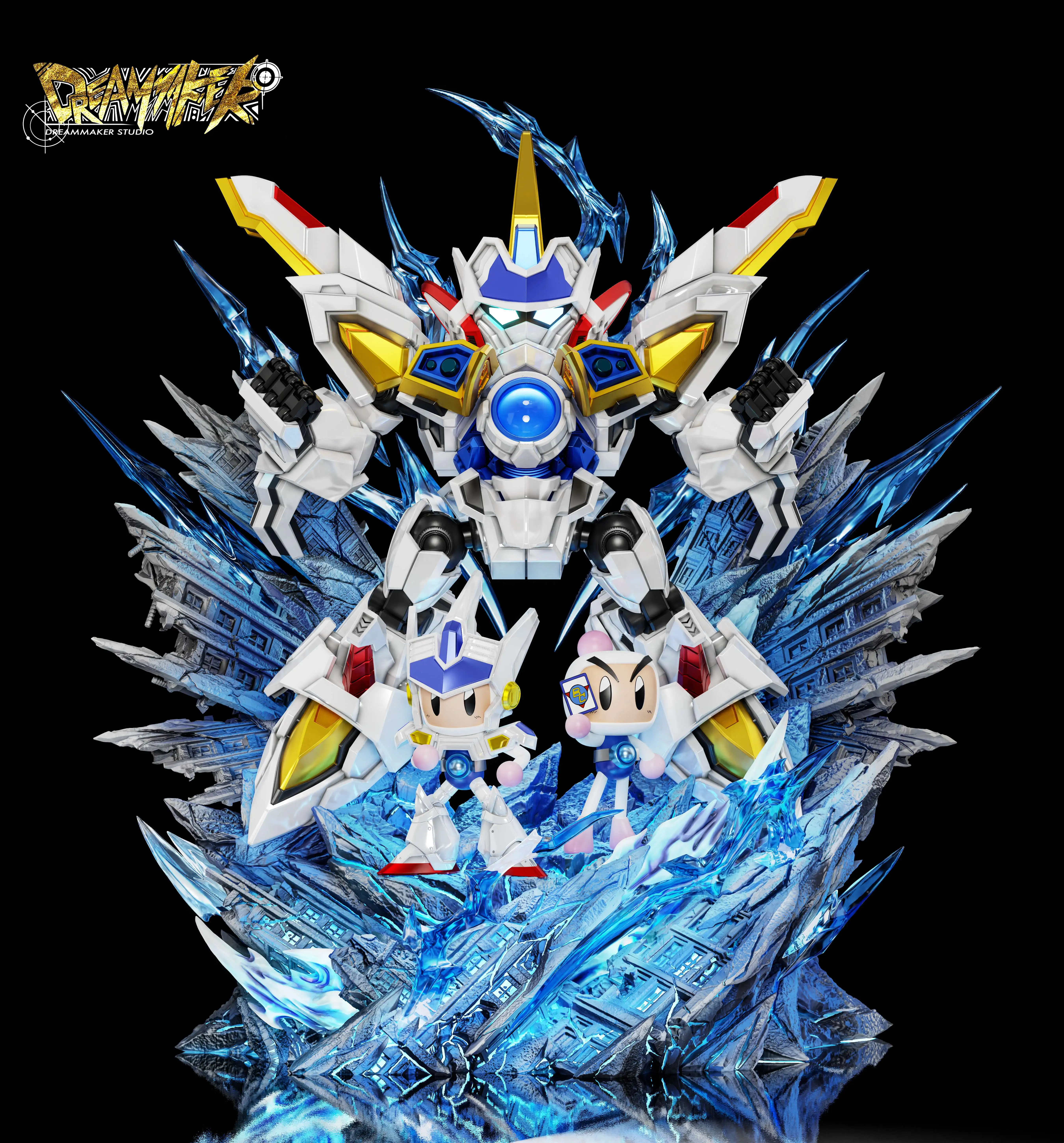 【Pre-sale】White Bomber Bomberman-GUNDAM-Dreammaker Studio