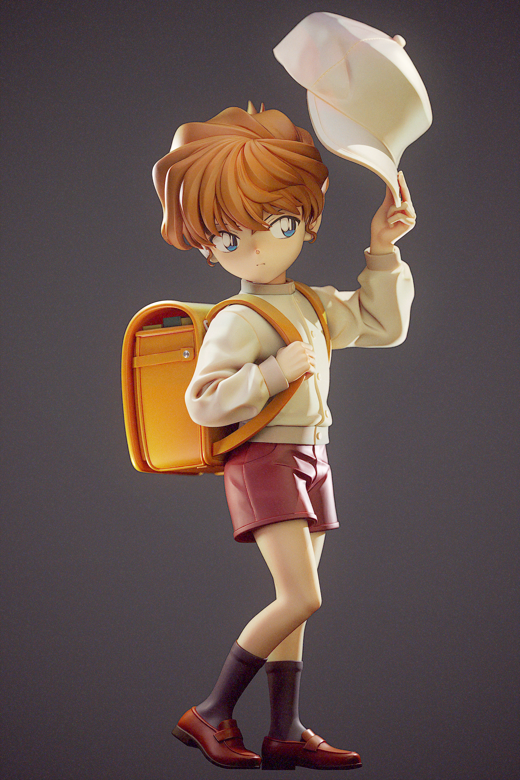 【Pre-sale】1/6 Scale Haibara Ai-Detective Conan-WanZhiWu Studio
