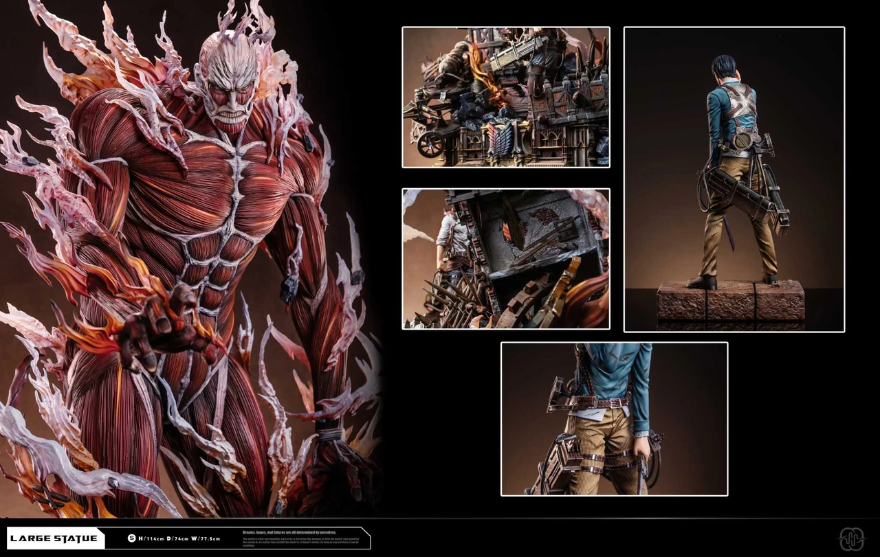 【Pre-sale】Bertholdt Hoover and Colossal Titan-Attack on Titan-Hertz Studio