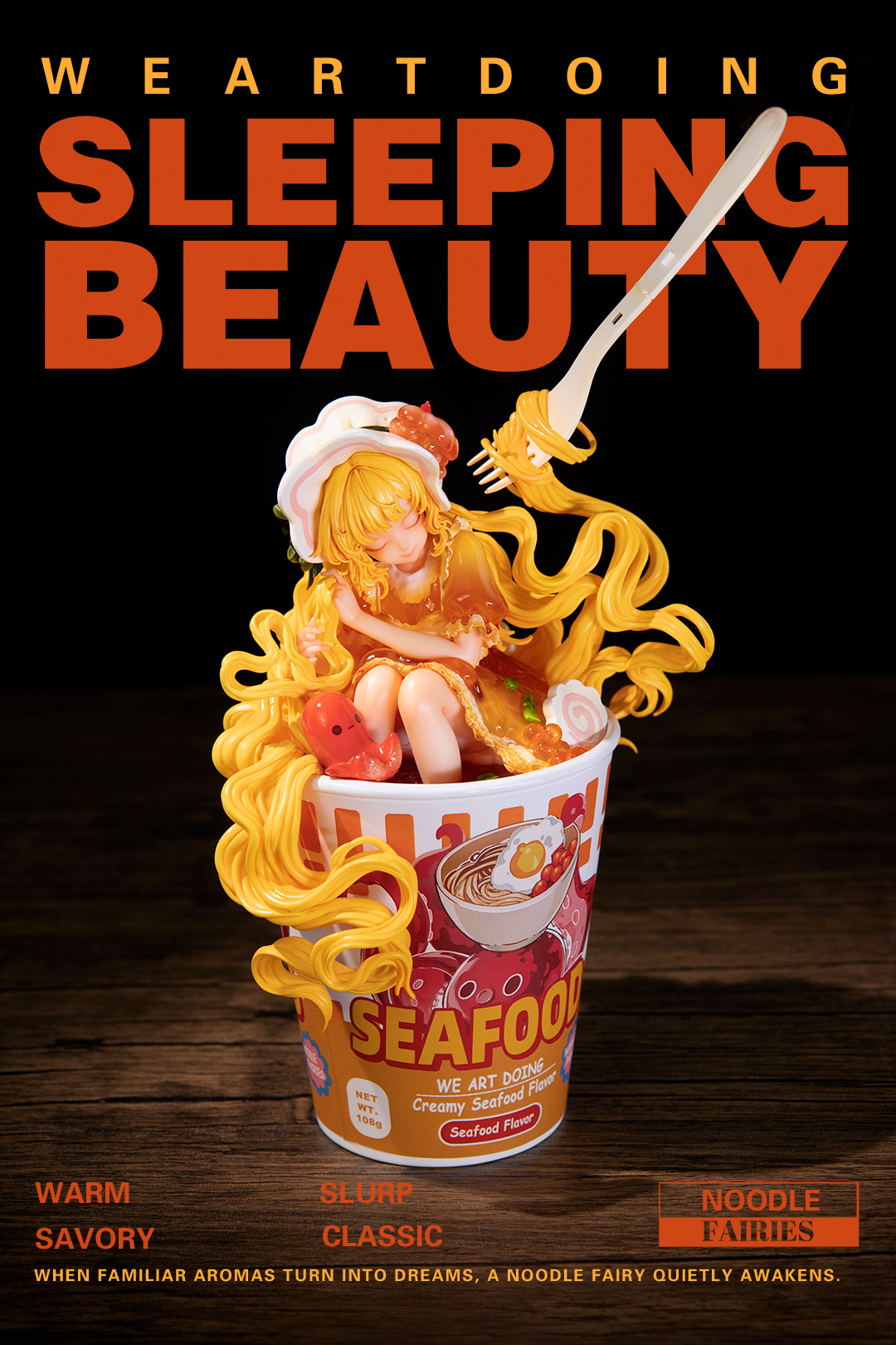 【Pre-sale】Noodle Fairies-Seafood Flavor and Original Sauce-WeArtDoing Studio