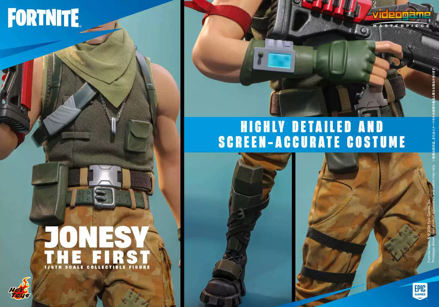 【Pre-sale】1/6 Scale The First Jonesy-Fortnite-Hot Toys Studio