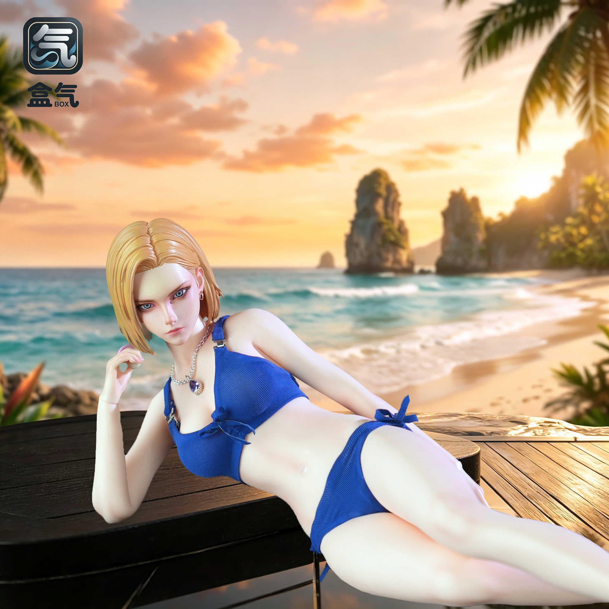 【Pre-sale】1/6 Scale Android 18-Dragon Ball-BoxQi Studio