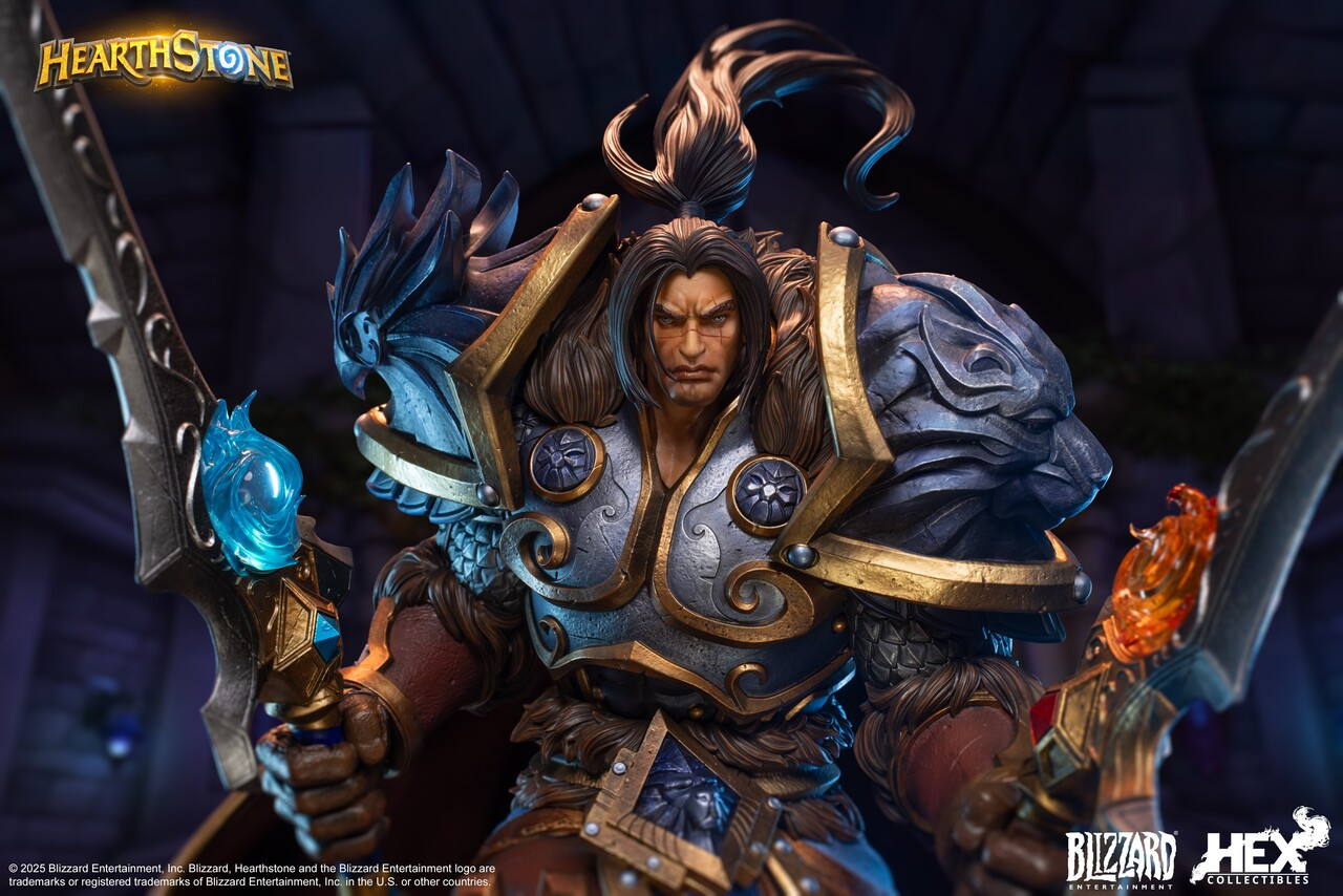 【Pre-sale】1/6 and 1/10 Scale Varian Wrynn with LED Licensed-HEX Collectibles × Blizzard