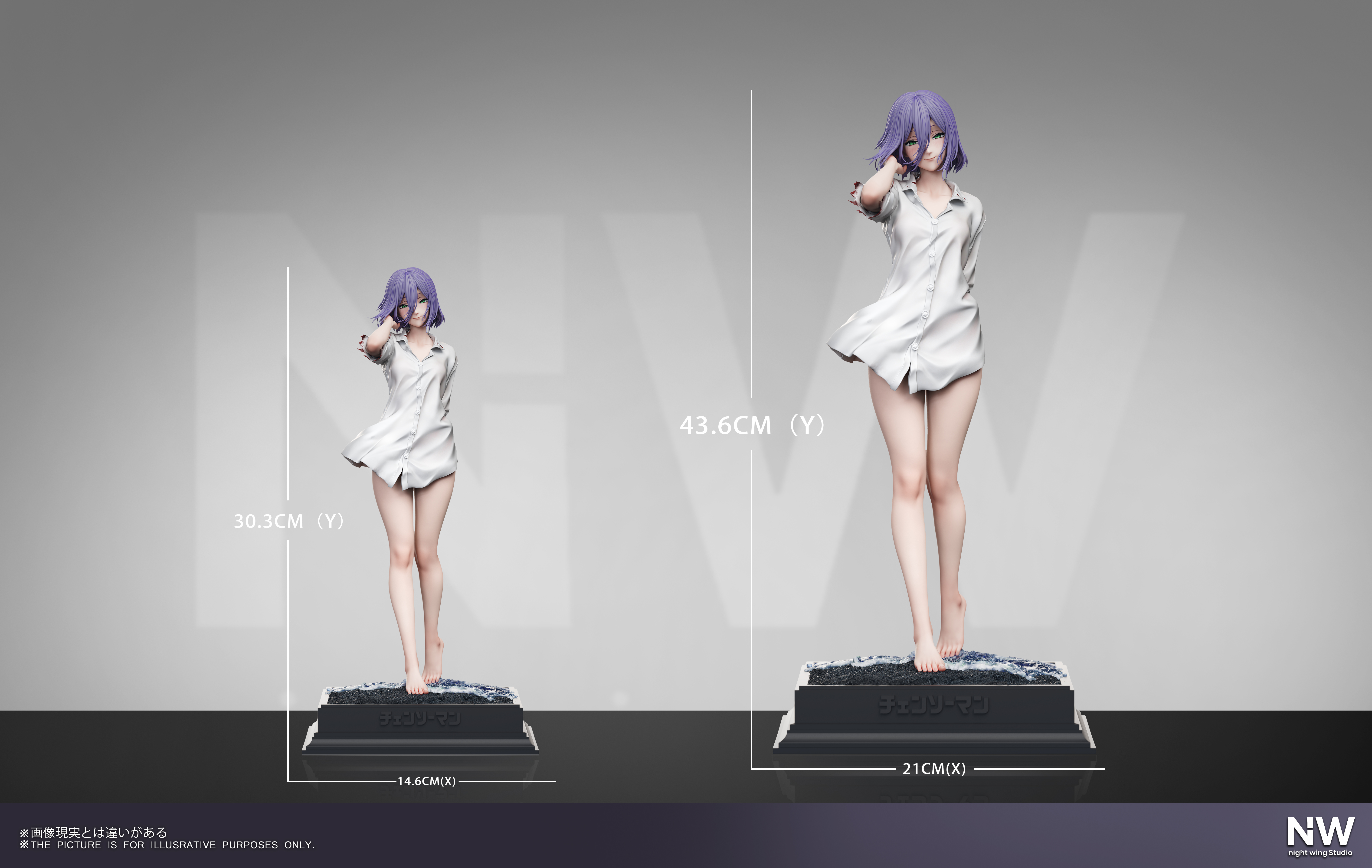 【Pre-sale】1/6 and 1/4 Scale 003 Reze-Chainsaw Man-Night Wing Studio