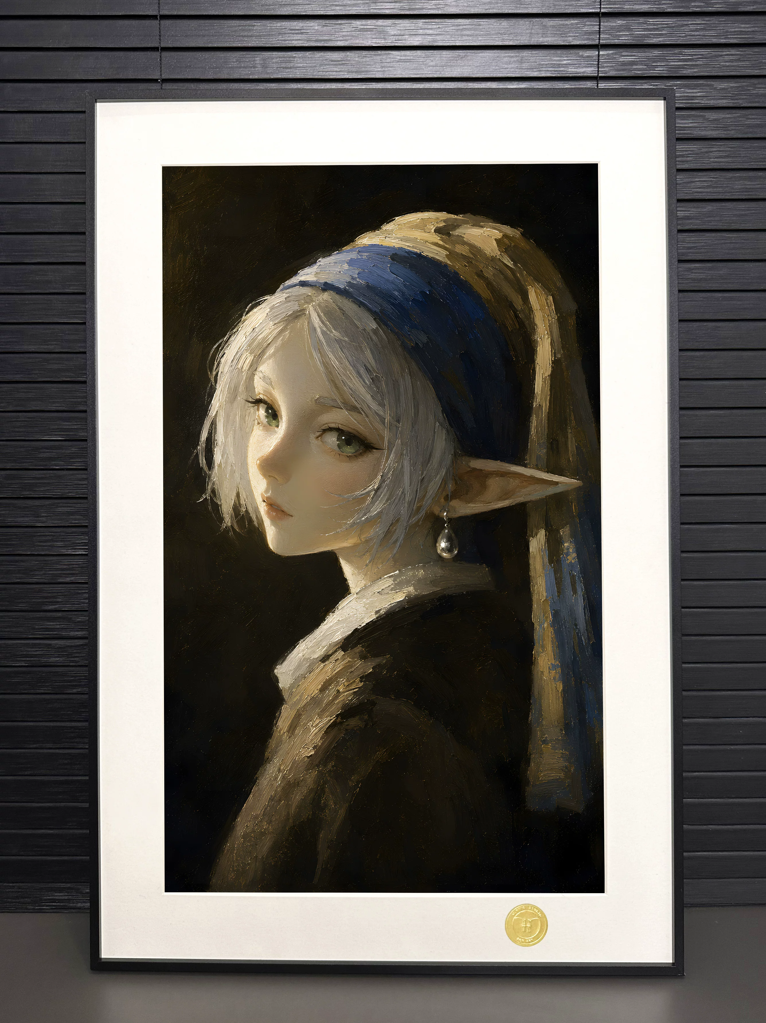 【Pre-sale】Decorative Painting of Het meisje met de parel Frieren-Frieren: Beyond Journey's End-H2 Studio