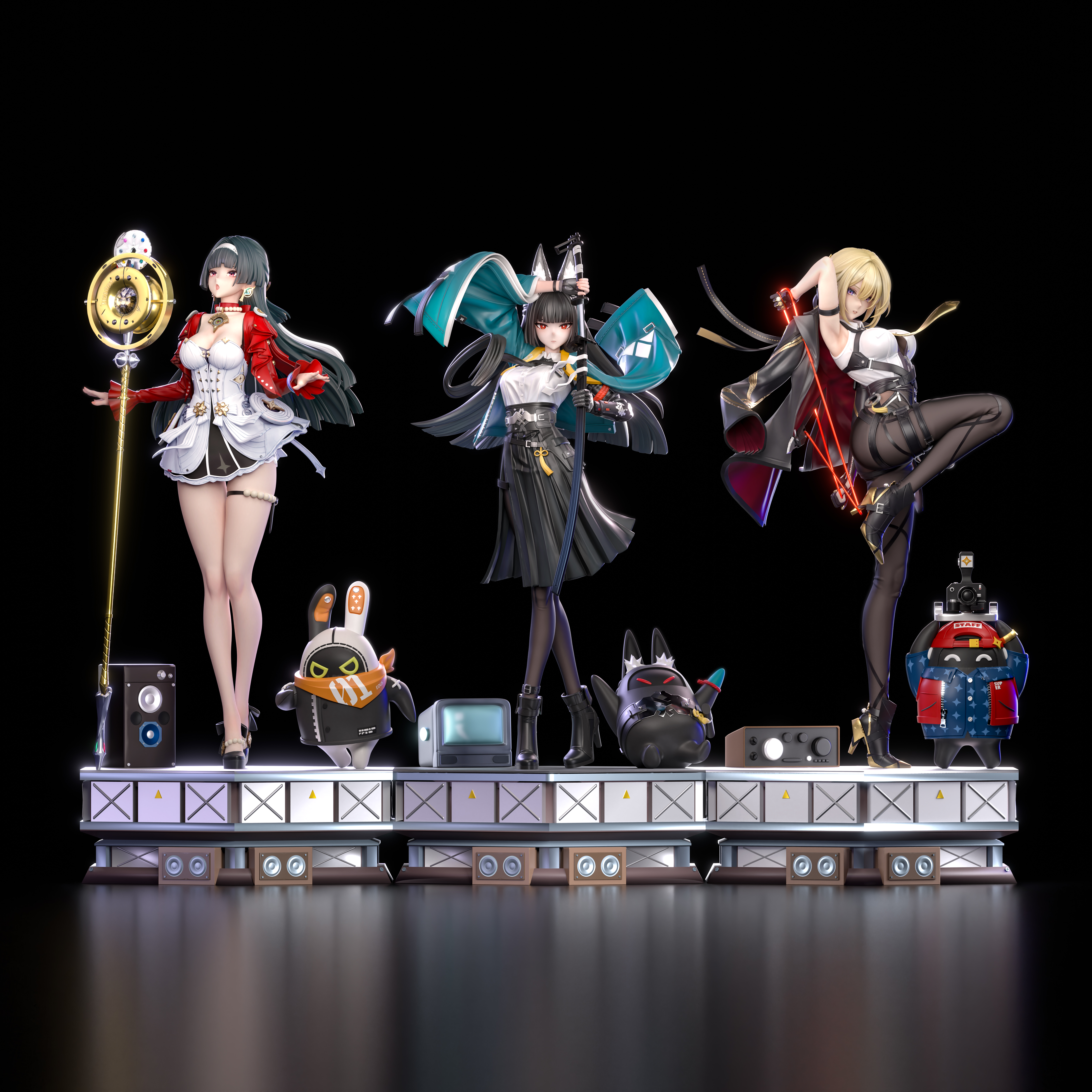 【Pre-sale】1/6 Scale Astra Yao, Hoshimi Miyabi and Evelyn Chevalier-HaJiMi Studio