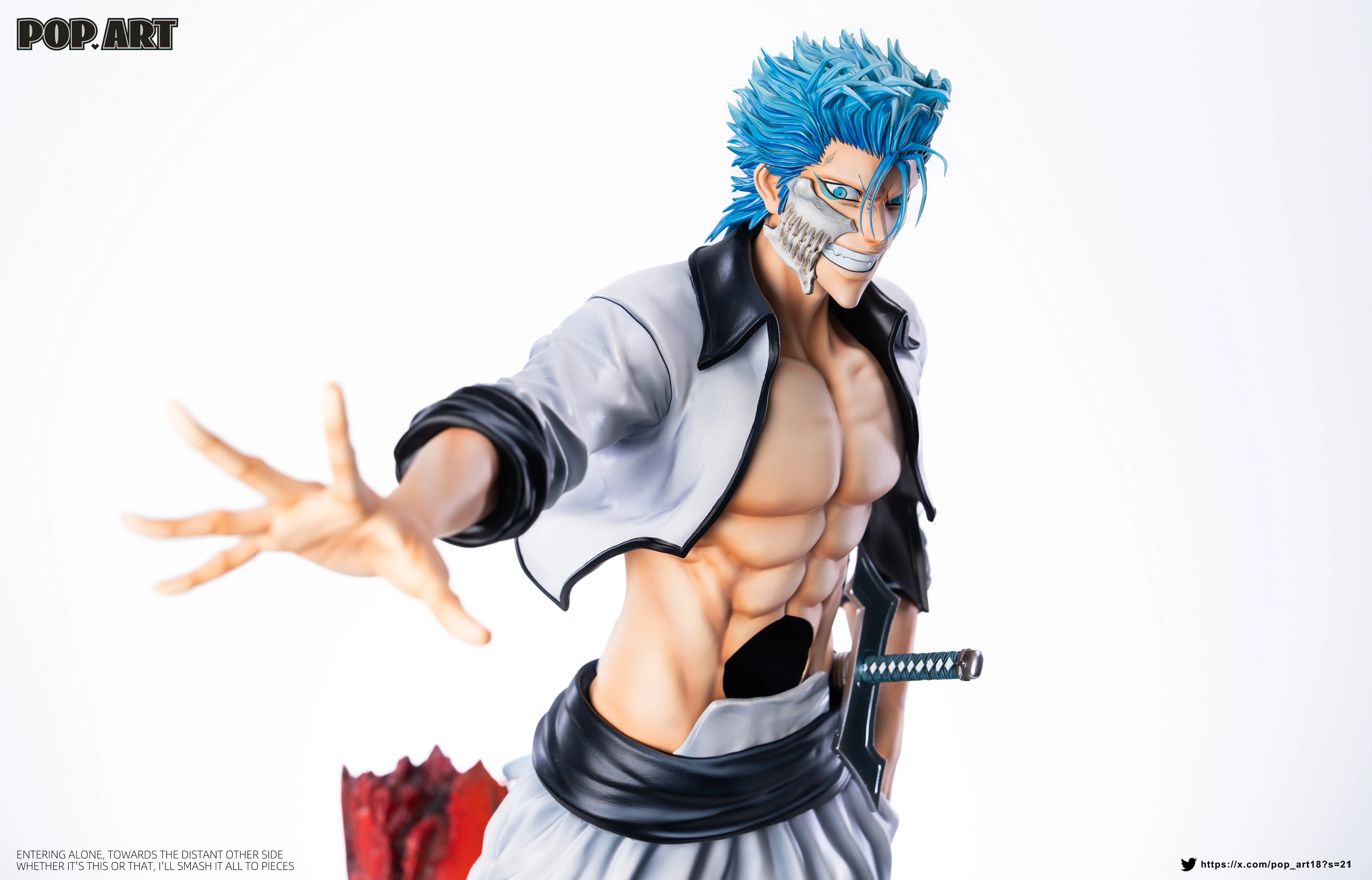 【Pre-sale】1/6 and 1/4 Scale Grimmjow Jaegerjaques-POP.ART Studio