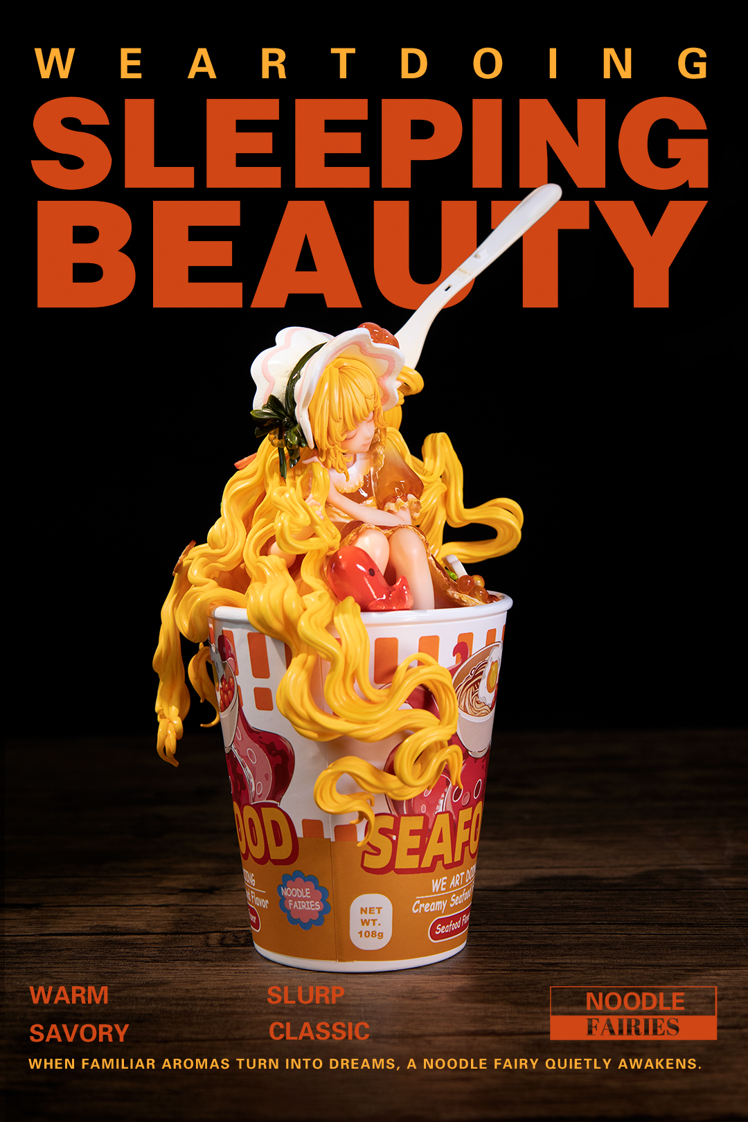 【Pre-sale】Noodle Fairies-Seafood Flavor and Original Sauce-WeArtDoing Studio