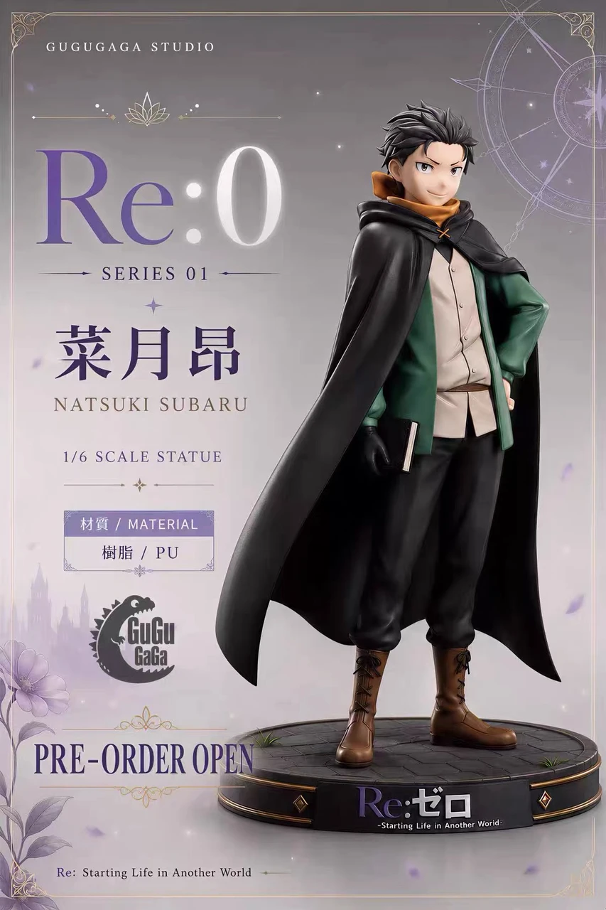 【Pre-sale】1/6 and 1/4 Scale Natsuki Subaru-Re:Starting Life From Zero in a Different World-Gugugaga Studio