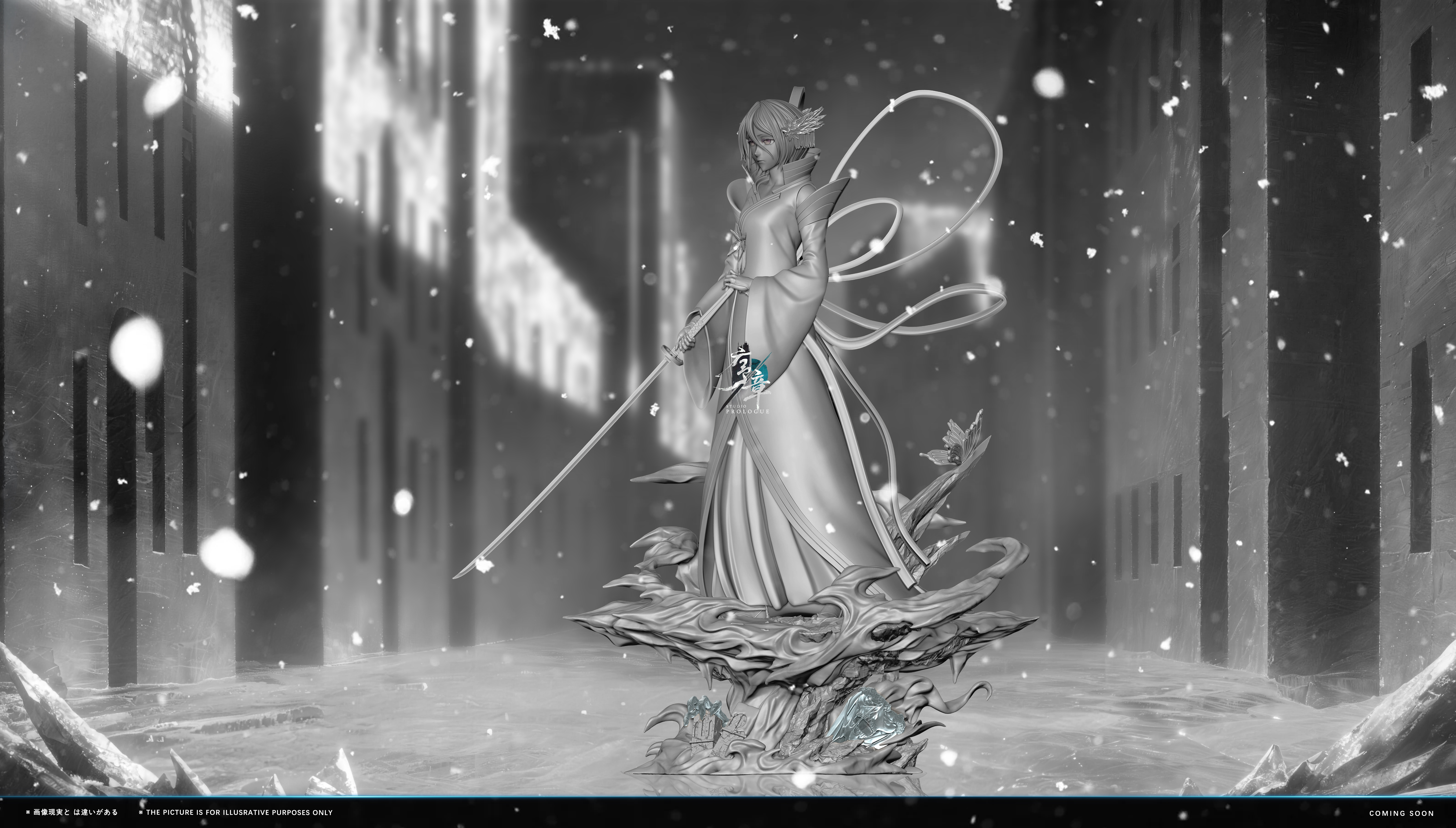 【Pre-sale】1/6 Scale Kuchiki Rukia with LED-Prologue Studio