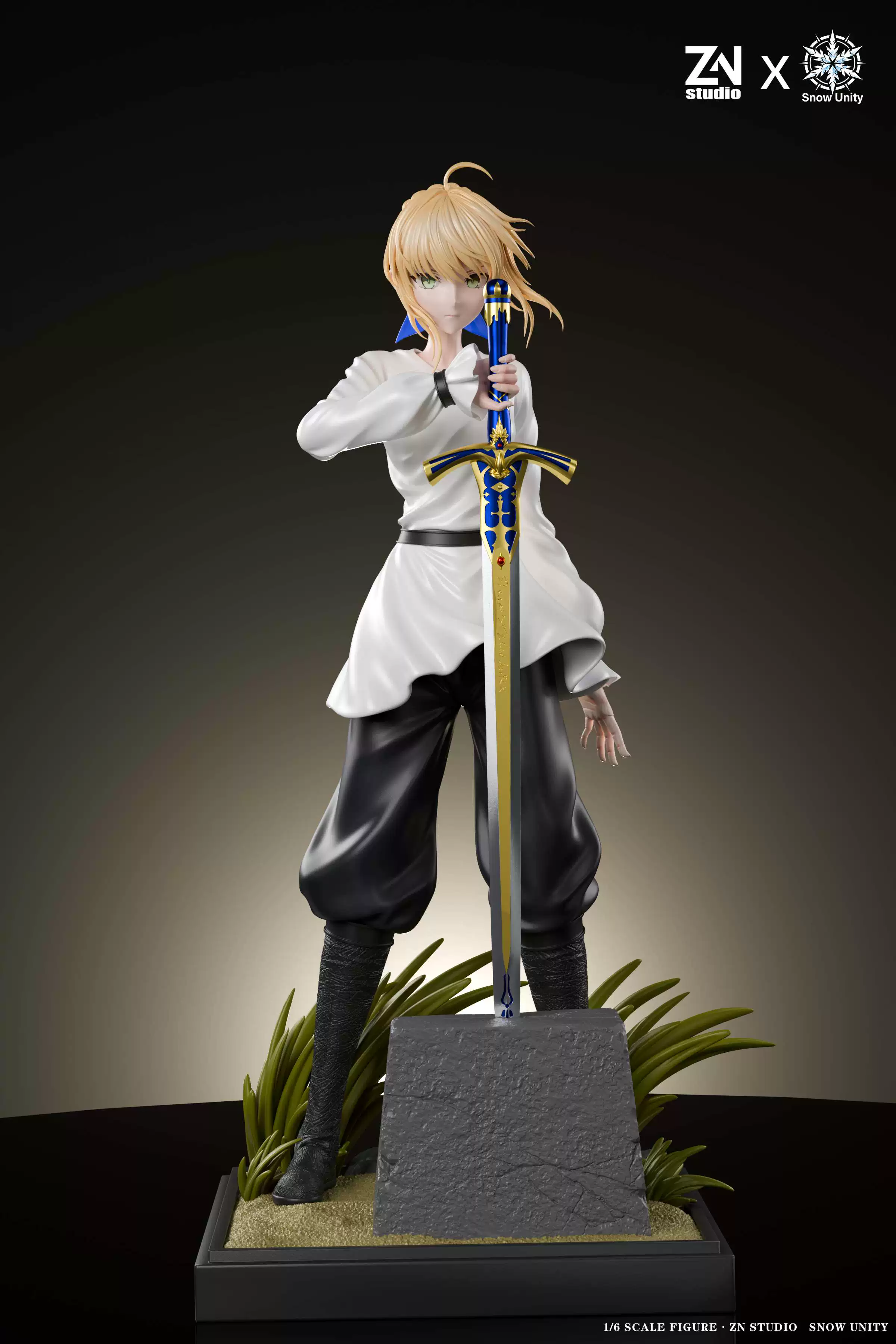 【Pre-sale】1/6 Scale Saber-Fate/Grand Order-Snow unity Studio × ZN Studio