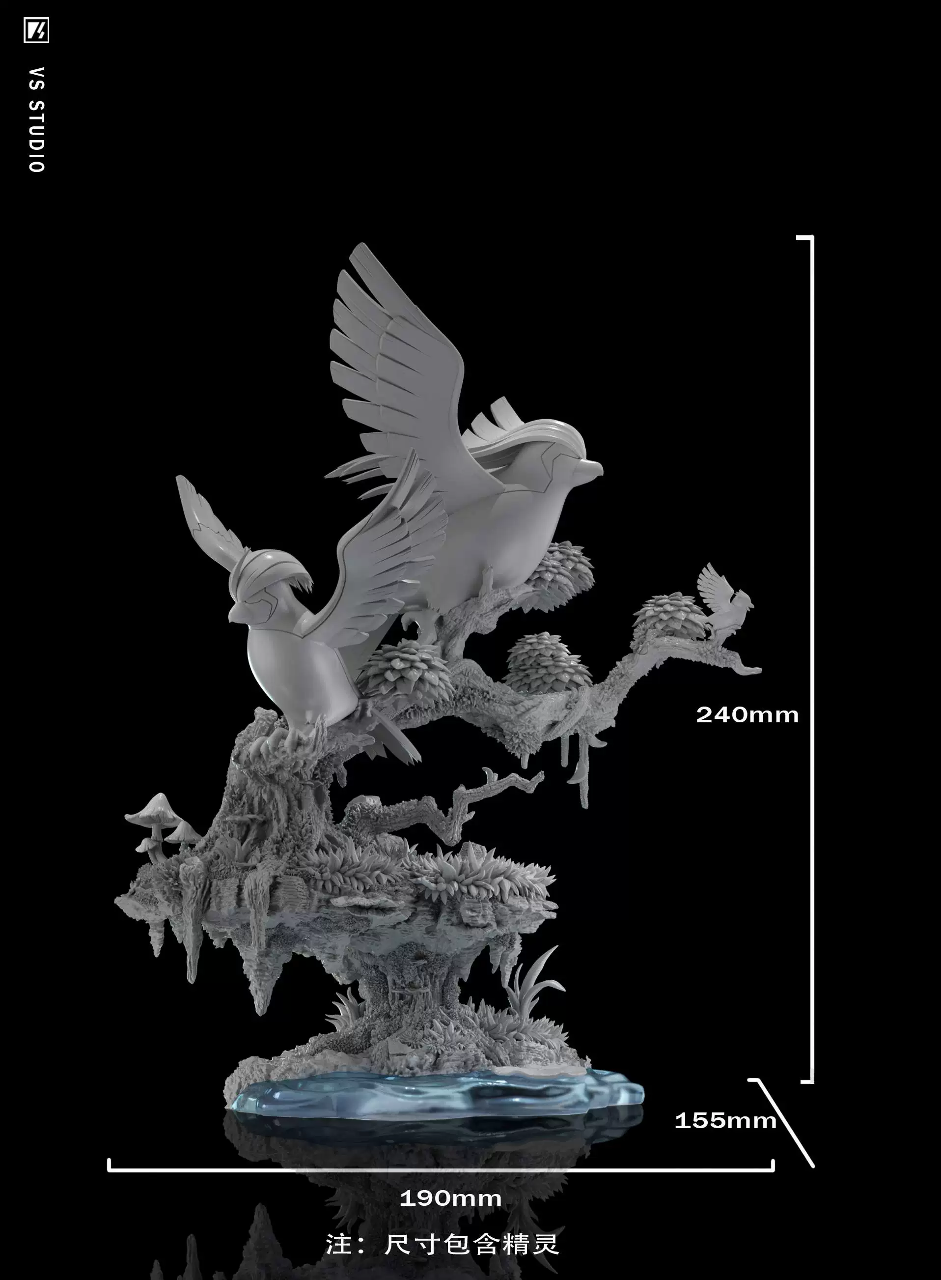【Pre-sale】1/20 Scale Pidgeot Evolution Group-Pokemon-VS Studio