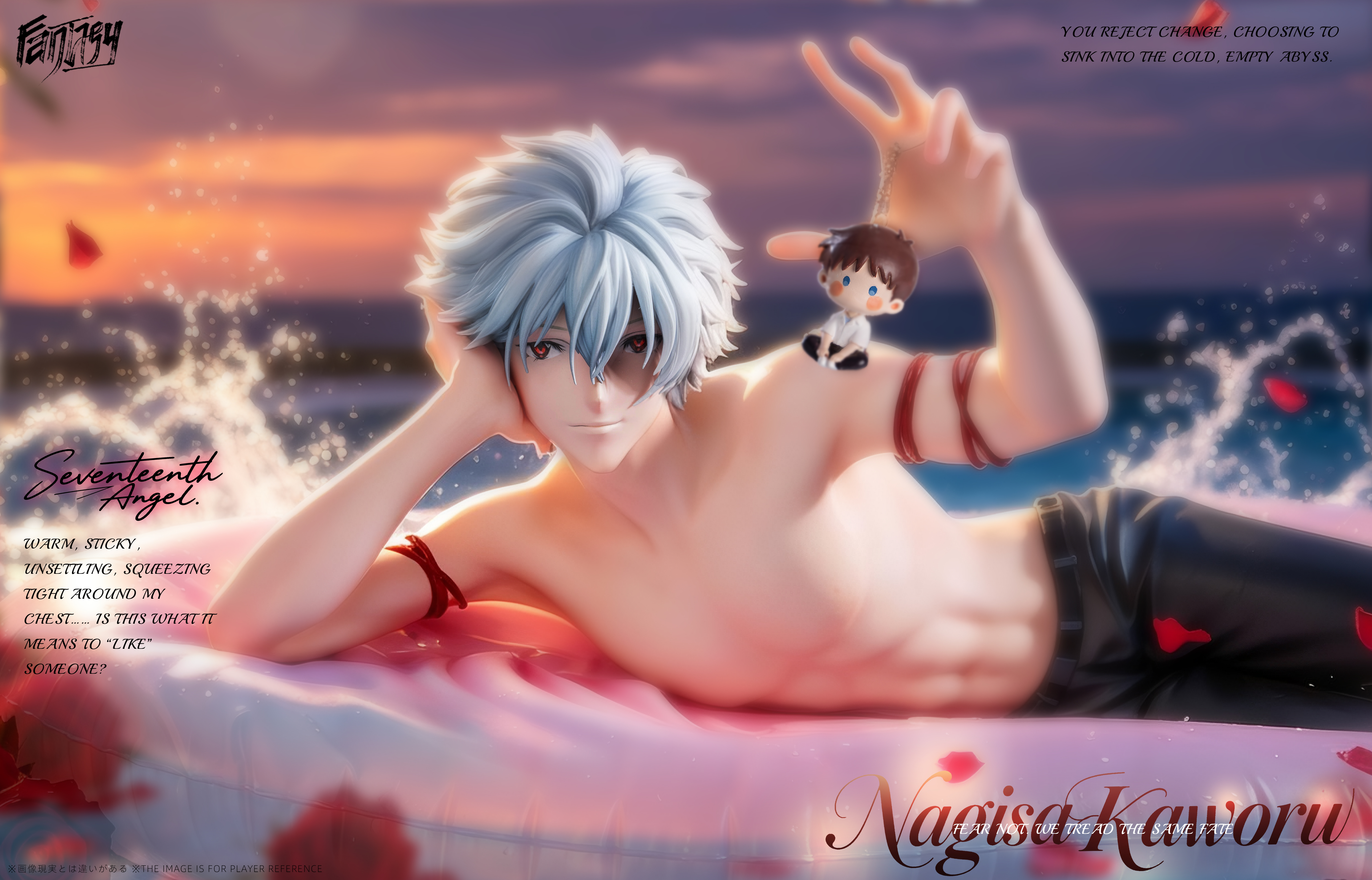 【Pre-sale】1/6 and 1/4 Scale Nagisa Kaworu-EVA-FANTASY Studio