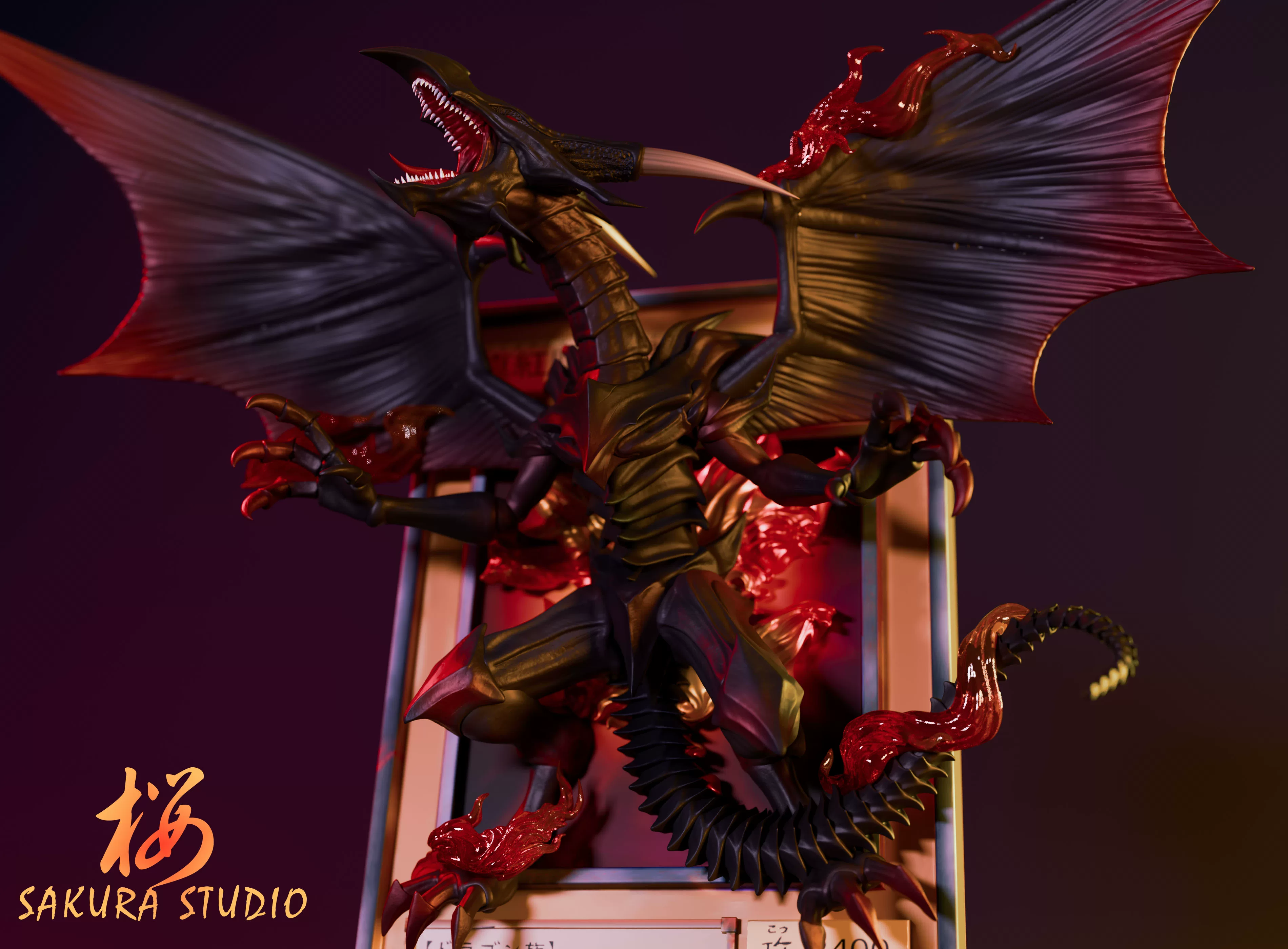 【Pre-sale】Red-Eyes Black Flare Dragon-SAKURA Studio