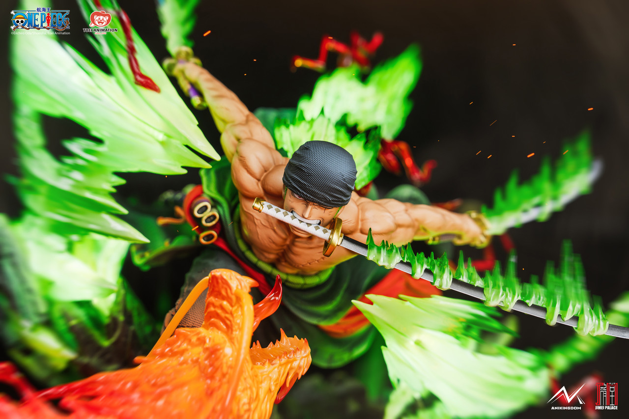 【Pre-sale】Roronoa Zoro VS King Licensed-One Piece-Jimei Palace Studio