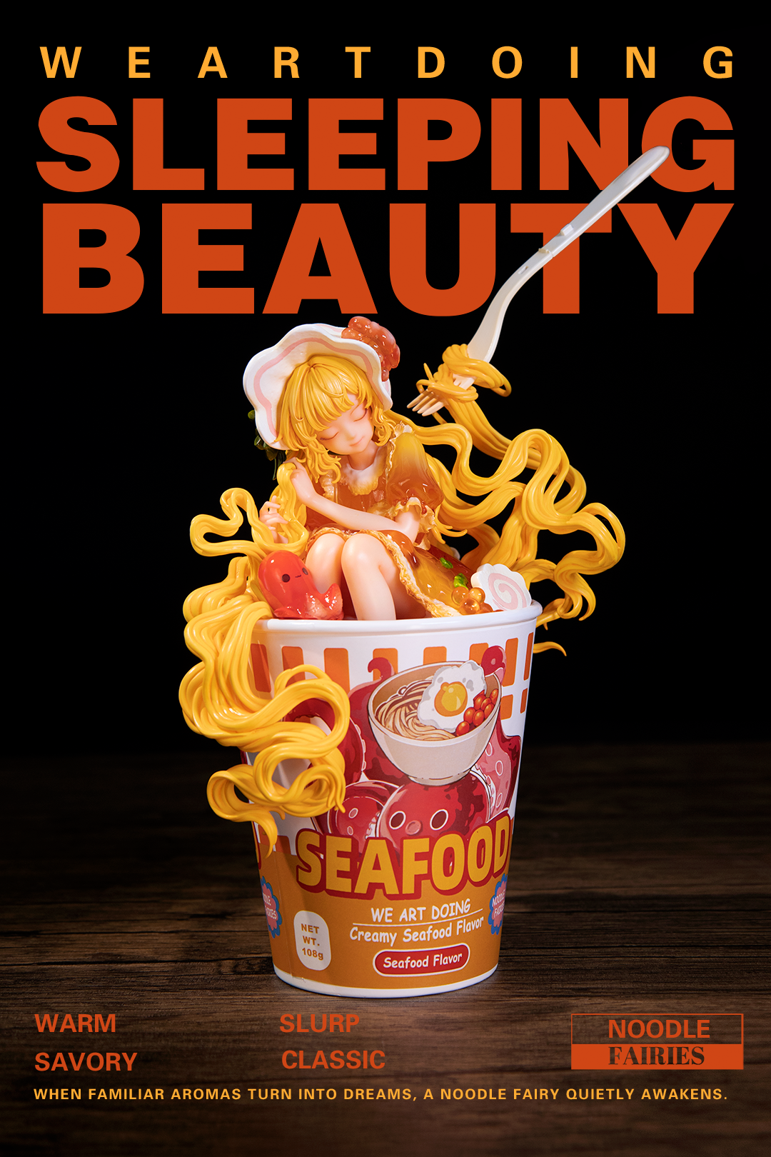 【Pre-sale】Noodle Fairies-Seafood Flavor and Original Sauce-WeArtDoing Studio
