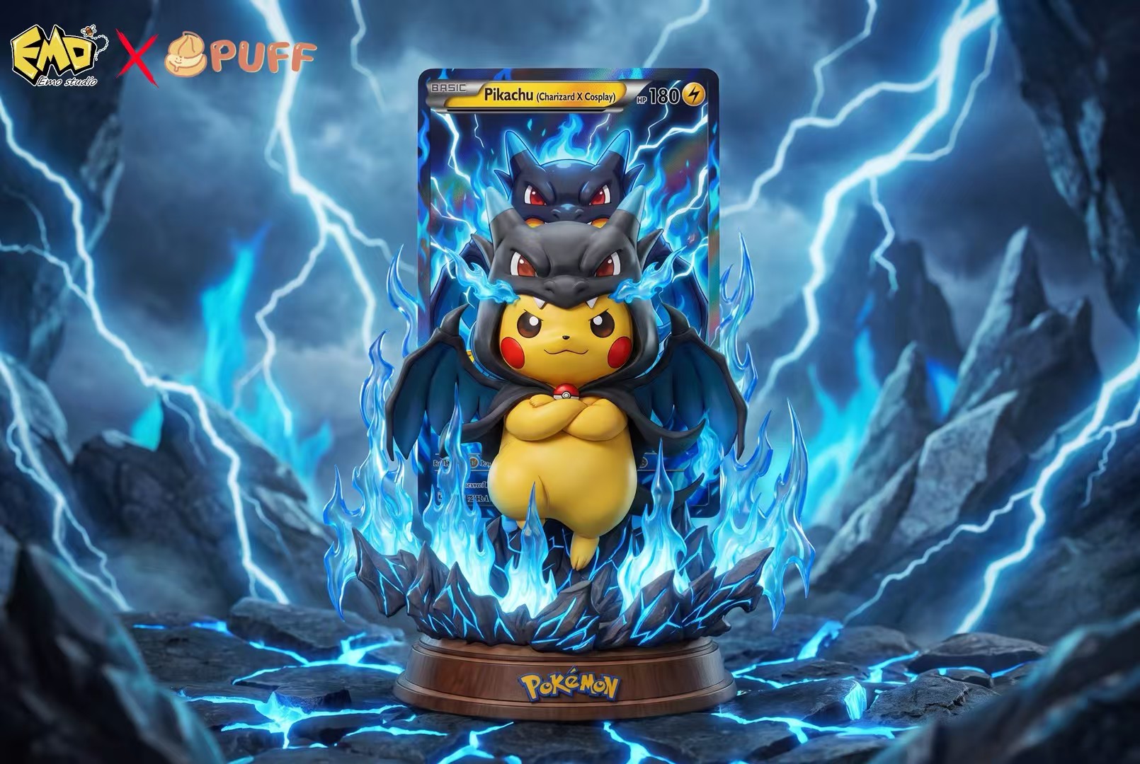 【Pre-sale】003 Charizard Pikachu-Pokemon-Emo X Puff Studio