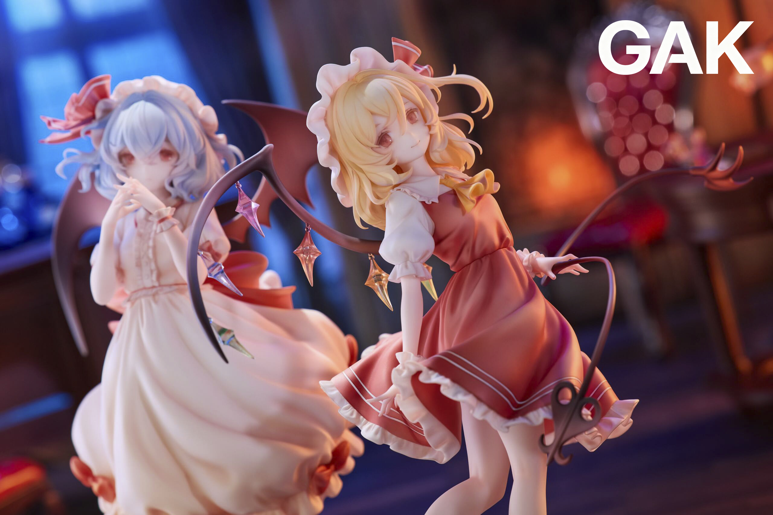 【Pre-sale】1/7 Scale Remilia Scarlet and Flandre Scarlet-Touhou Project-GAK Studio