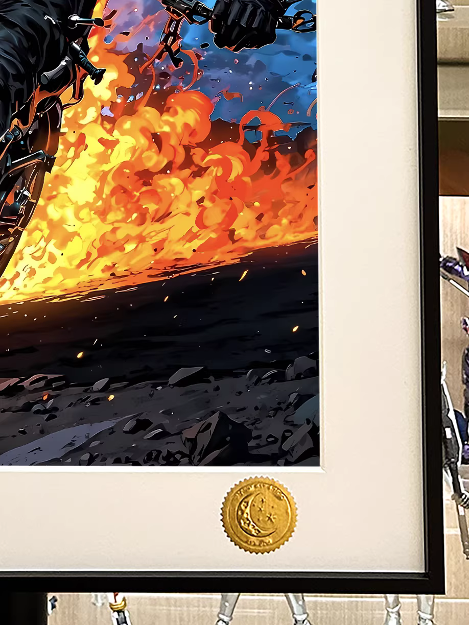 【Pre-sale】Decorative Painting of Ghost Rider-XingKong Studio