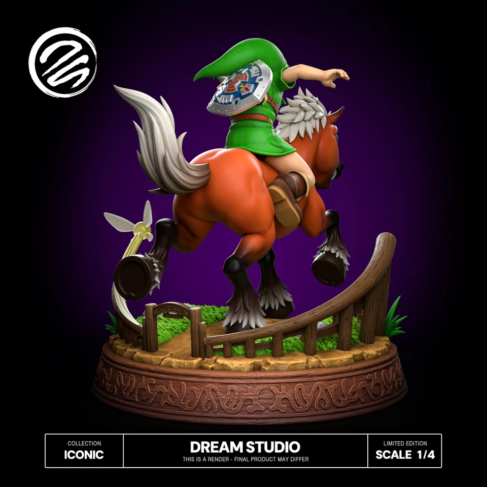 【Pre-sale】1/4 Scale Young Link and Epona-The Legend of Zelda-Dream Studio