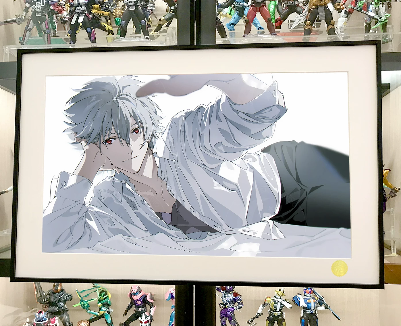 【Pre-sale】Decorative Painting of Lying Kaworu Nagisa-EVA-XingKong Studio