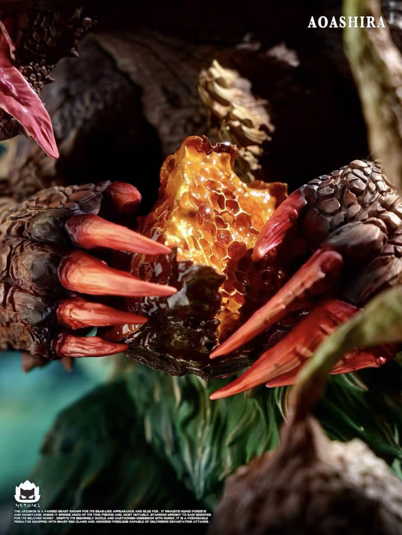 【Pre-sale】Arzuros and Redhelm Arzuros -Monster Hunter-Heroics Studio