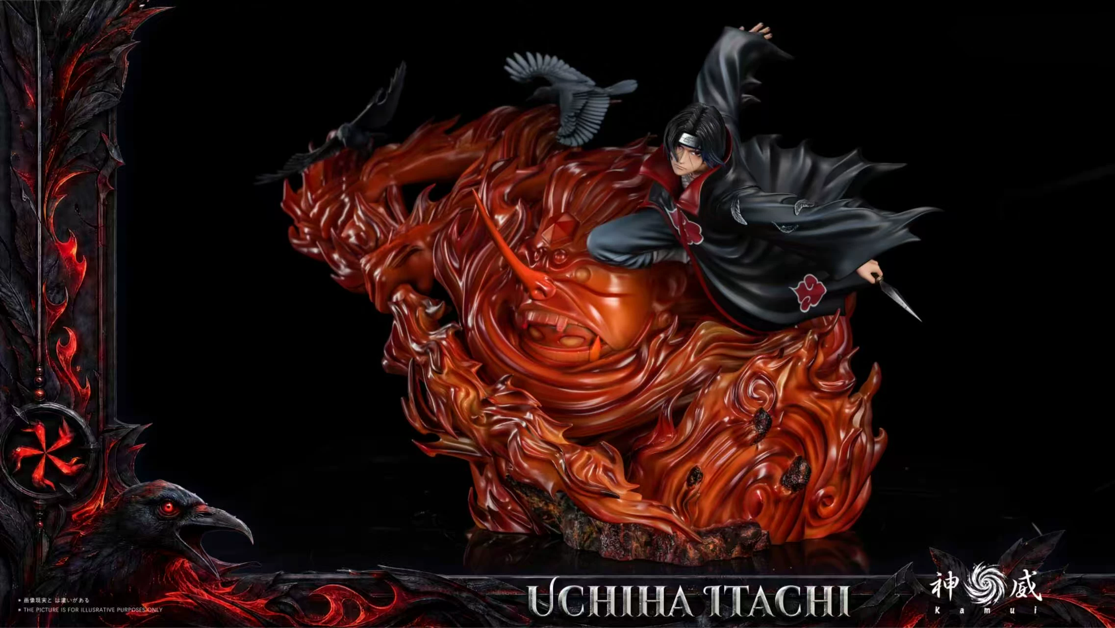 【Pre-sale】1/6 Scale Uchiha Itachi-Naruto-Kamui Studio