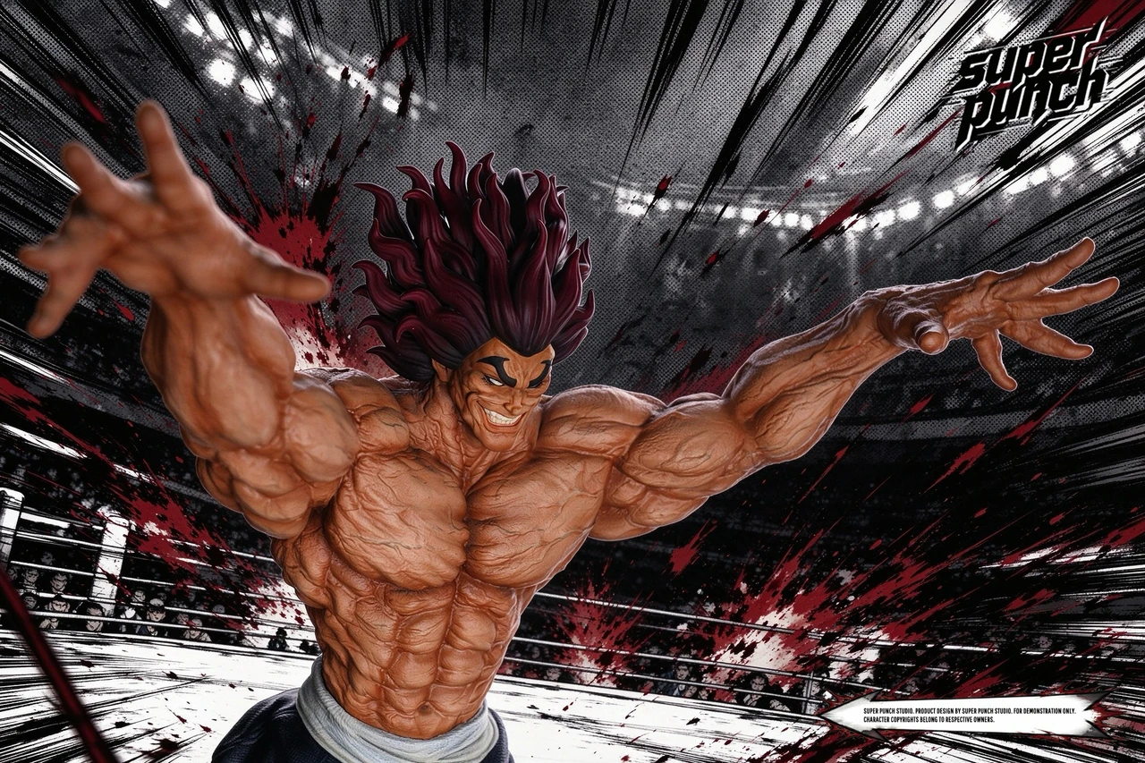 【Pre-sale】1/6 and 1/4 Scale Yujiro Hanma-Baki the Grappler-Super Punch Studio