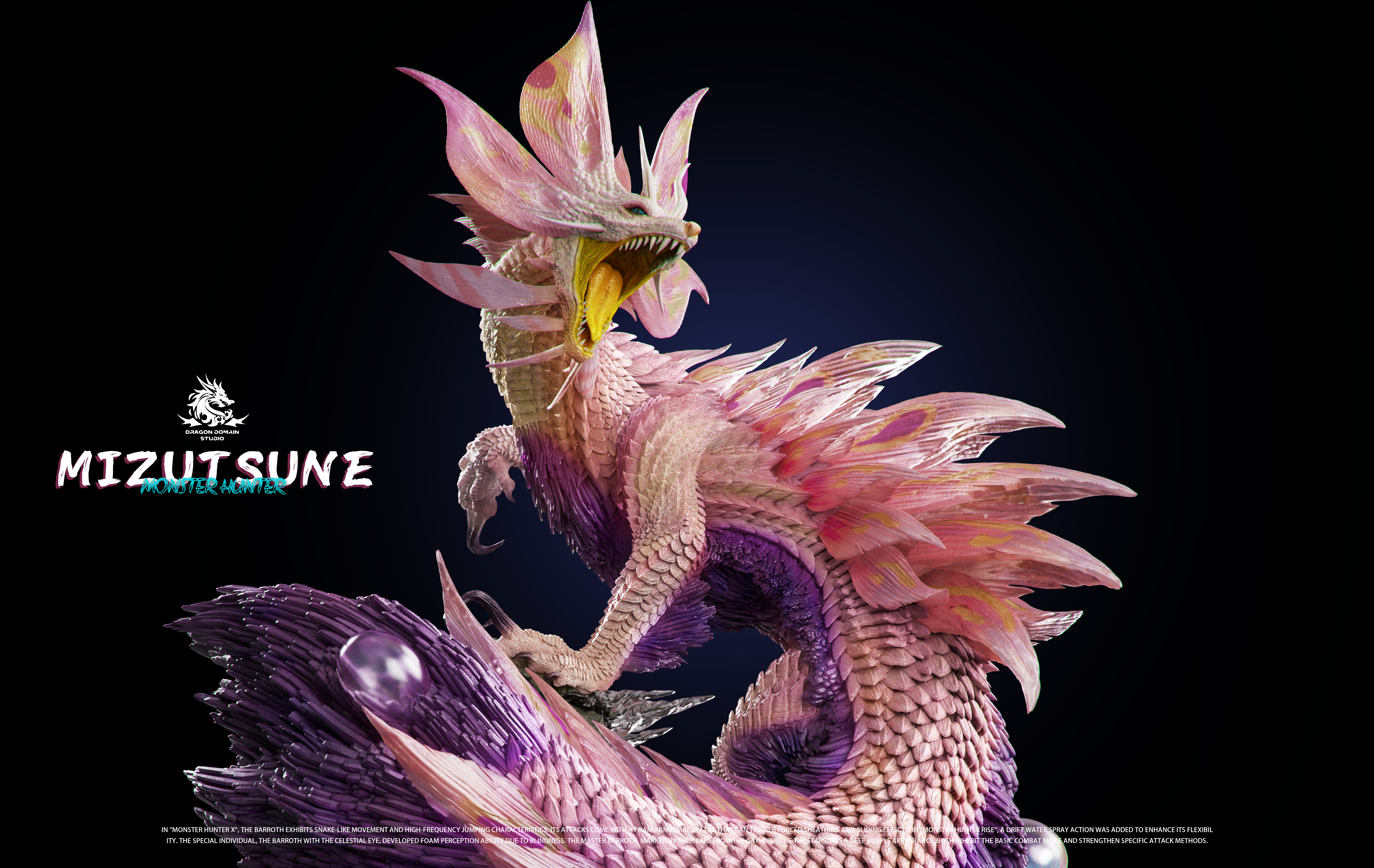 【Pre-sale】Mizutsune-Monster Hunter-Dragon Realm Studio