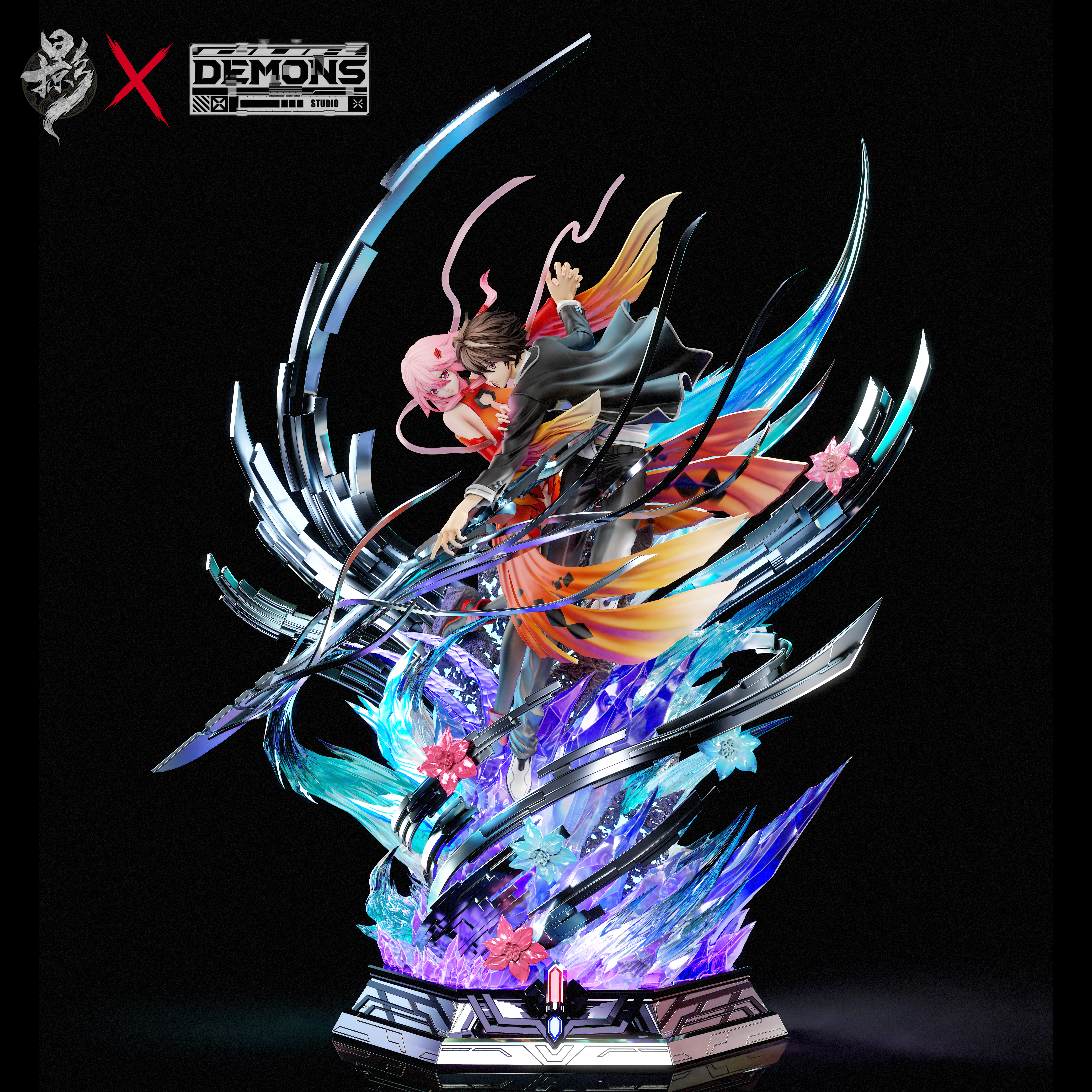 【Pre-sale】Yuzuriha Inori and Shu Ouma-Guilty Crown-LueYing and Demon Studio