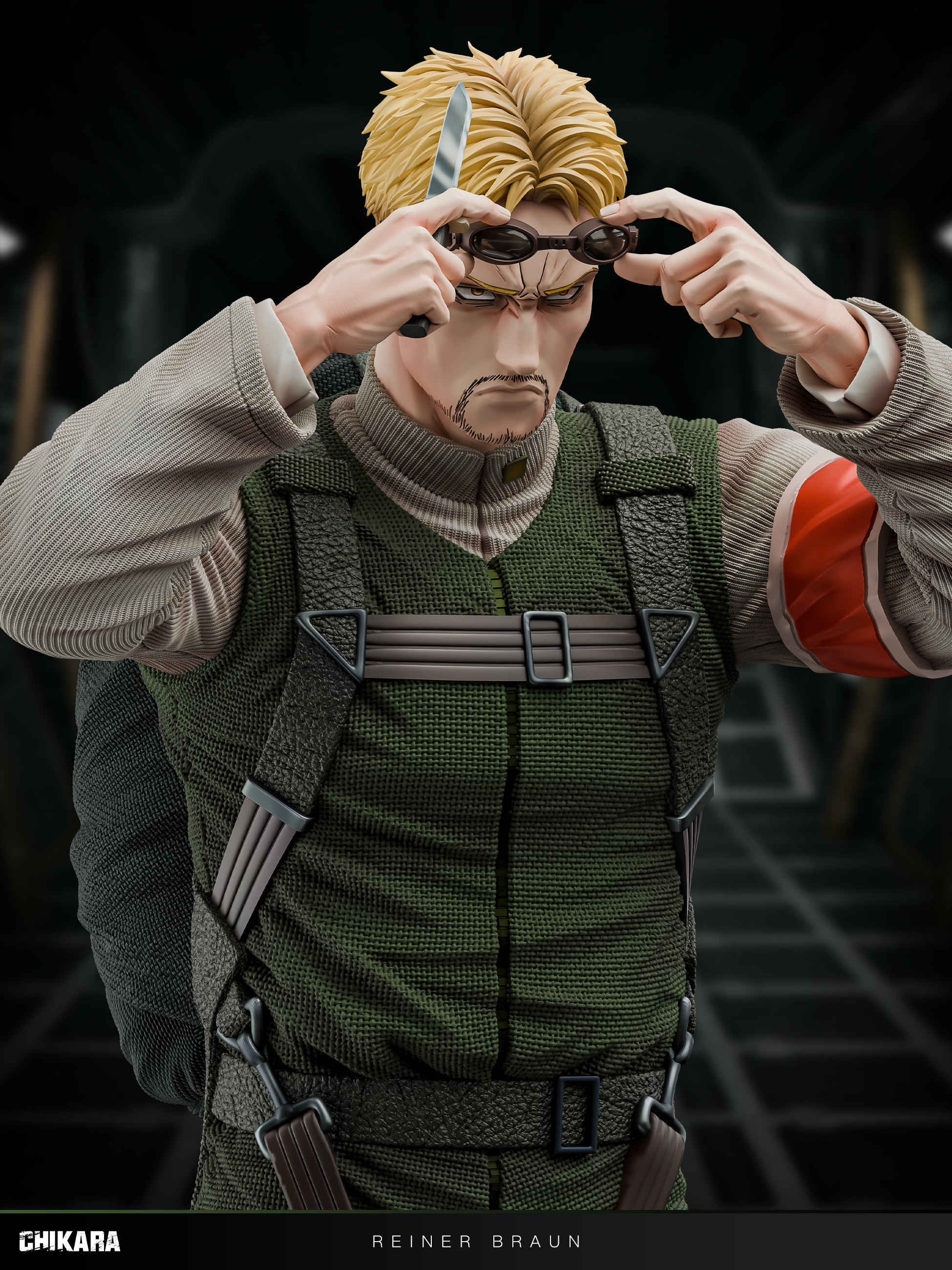 【Sold out】1/6 Scale Reiner Braun-CHIKARA Studio