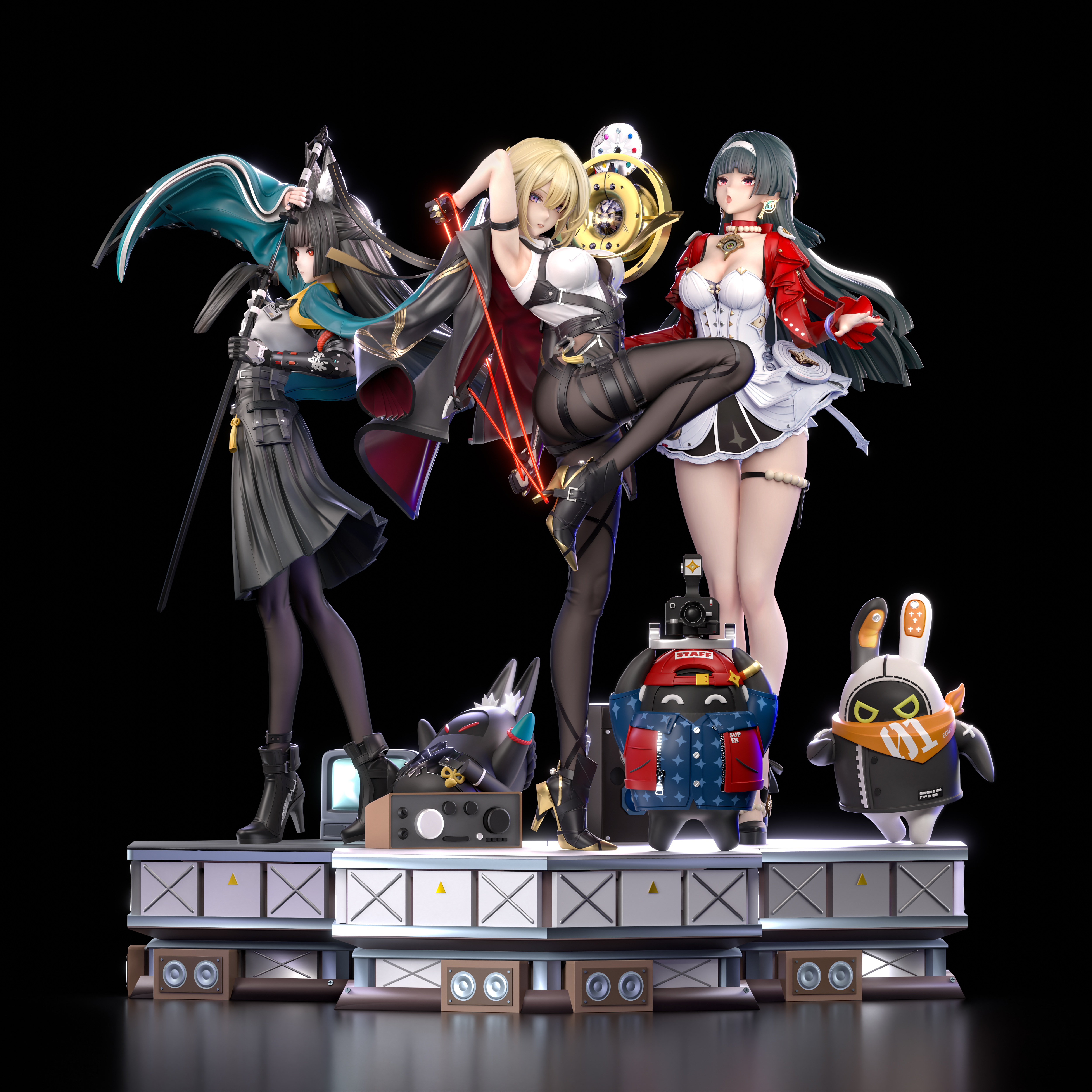 【Pre-sale closed】1/6 Scale Astra Yao, Hoshimi Miyabi and Evelyn Chevalier-HaJiMi Studio