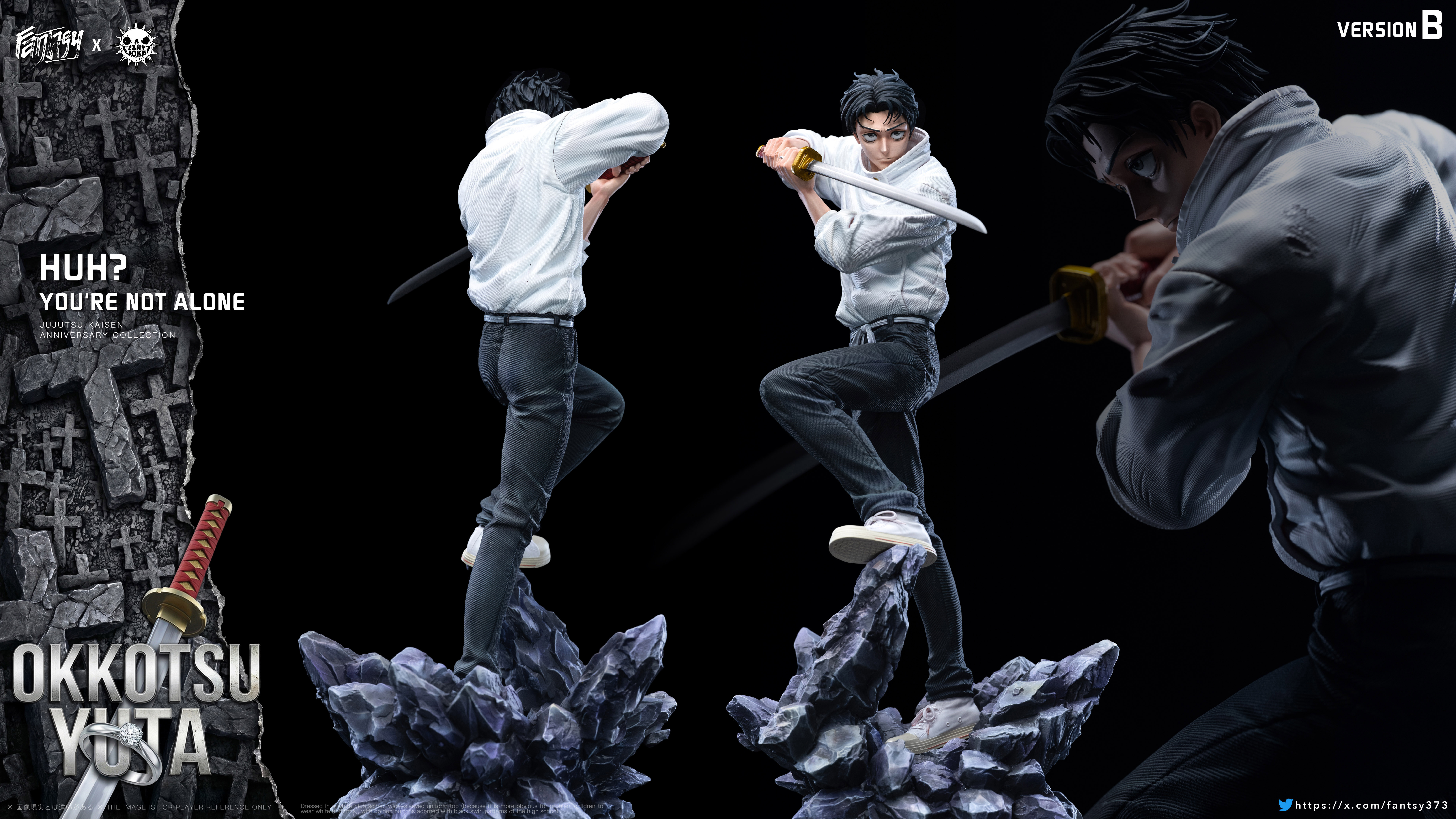 【Pre-sale】1/6 Scale Okkotsu Yuta-ZanyJoke X FANTASY Studios