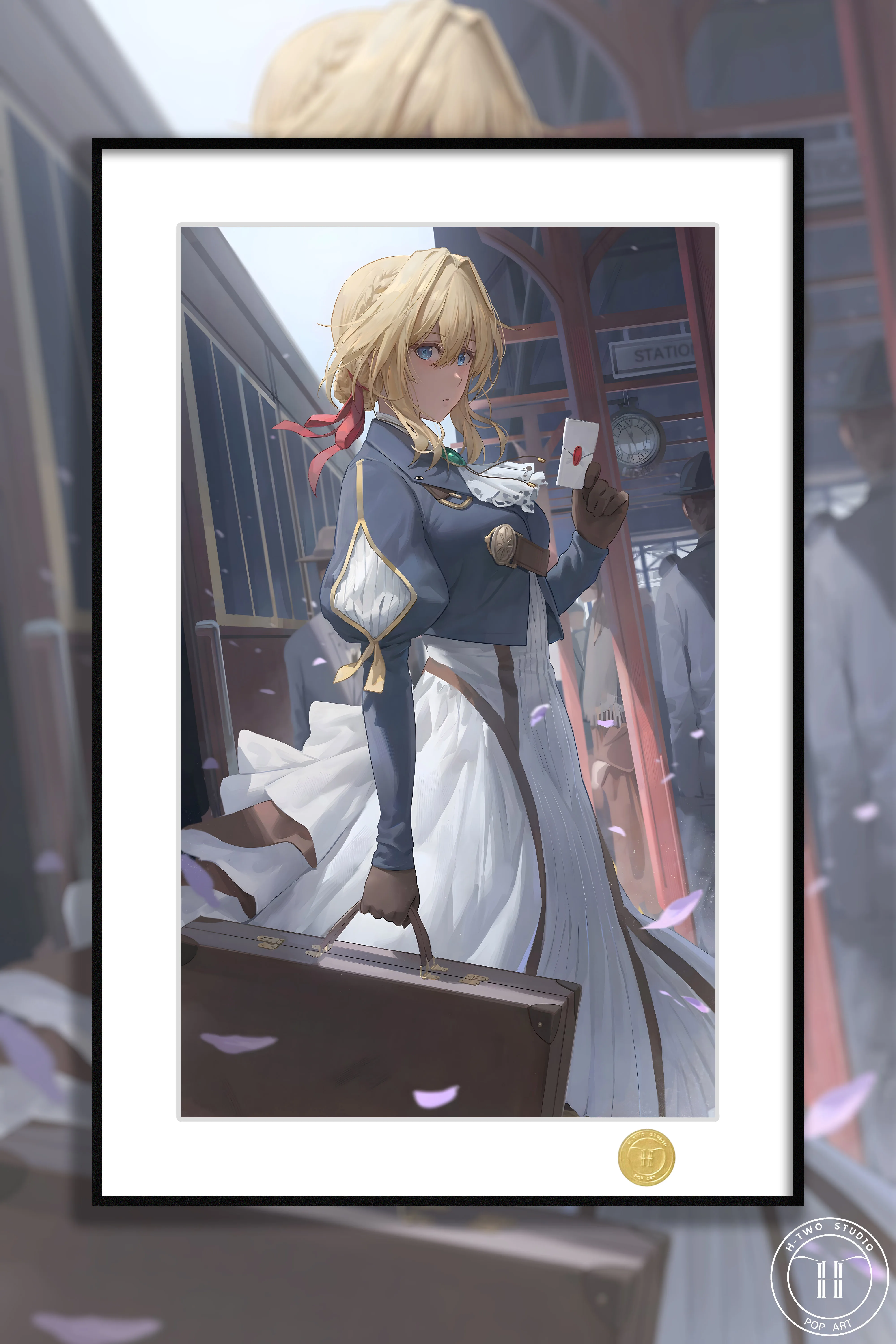 【Pre-sale】Decorative Painting of Station Violet-Violet Evergarden-H2 Studio
