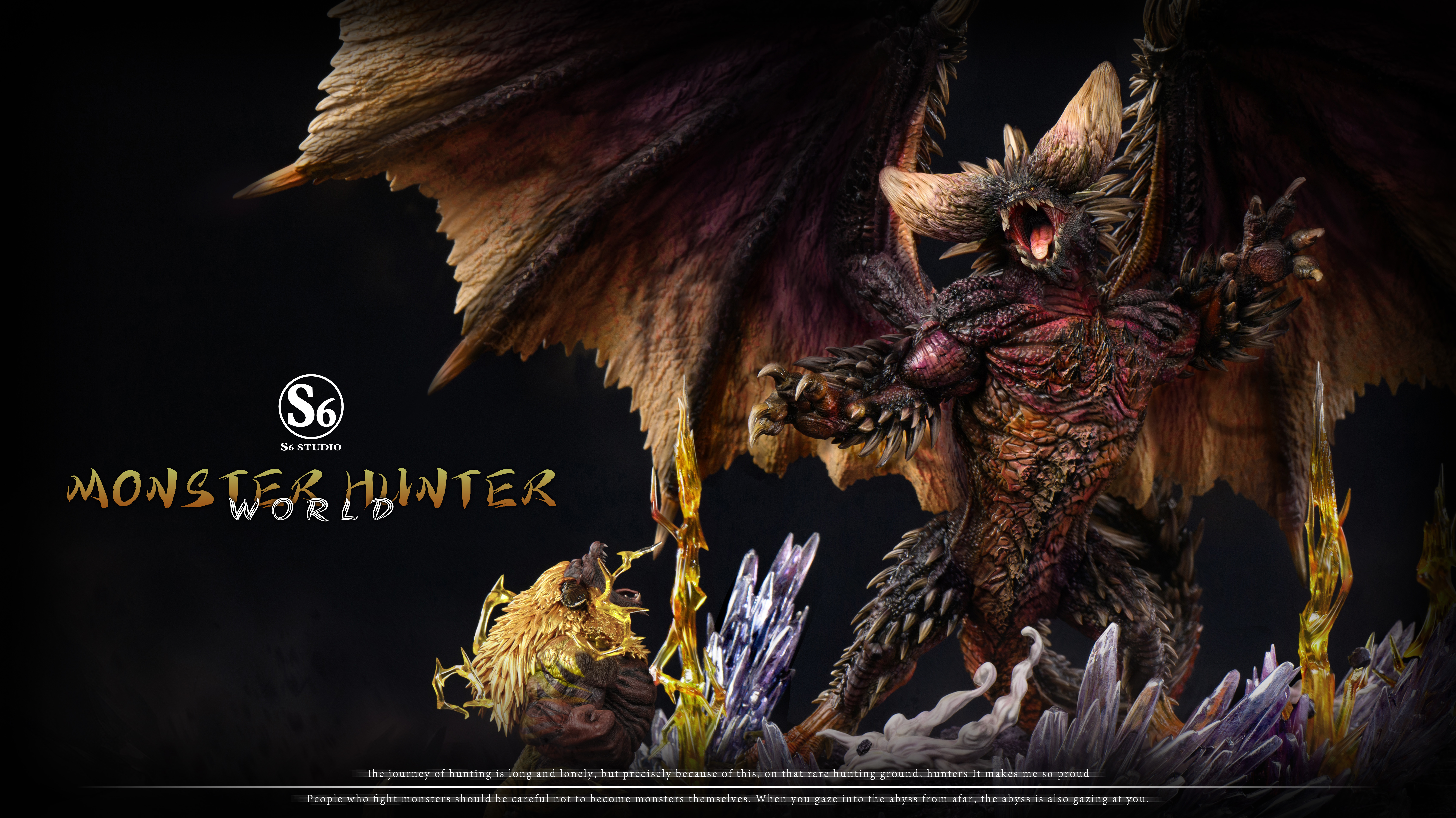 【Pre-sale】Nergigante and Rajang-Monster Hunter-S6 Studio