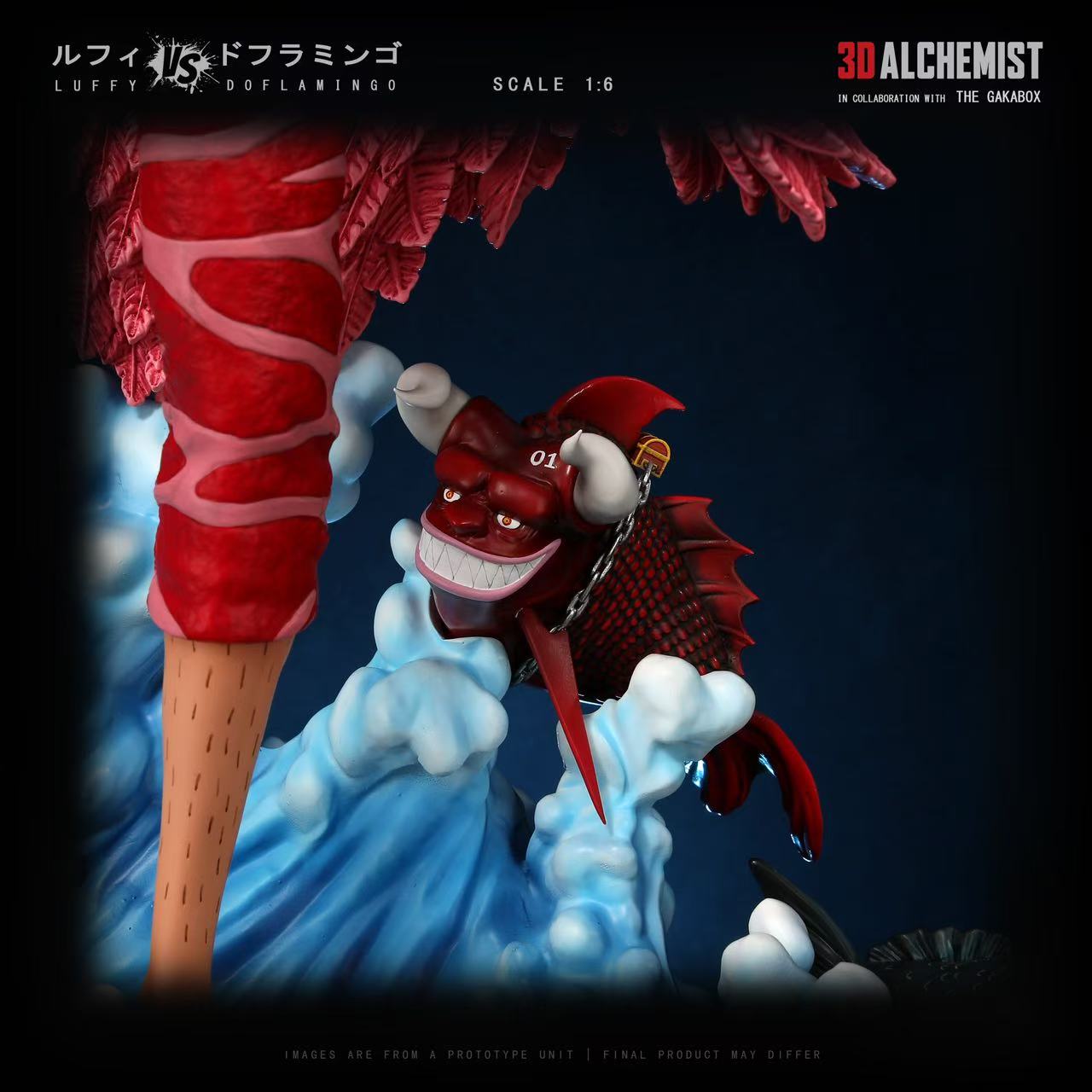 【In stock】1/6 Scale Luffy and Doflamingo-One Piece-3DA Studio
